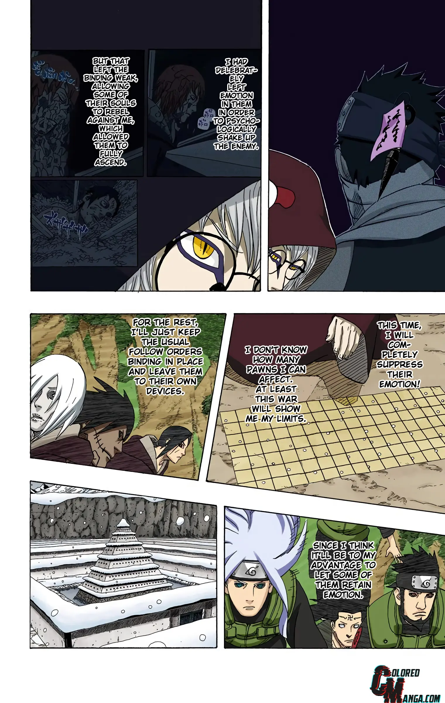 Naruto Colored Manga Online, chapter 522, page 10