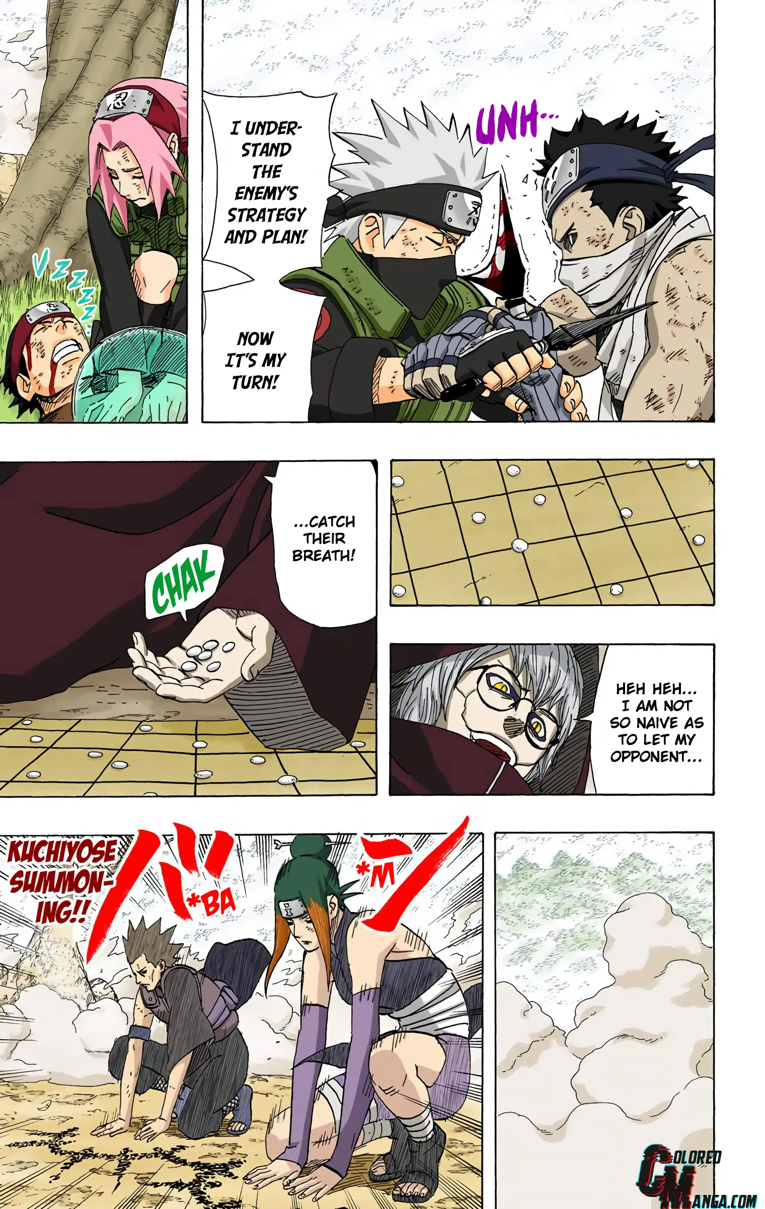 Naruto Colored Manga Online, chapter 522, page 15