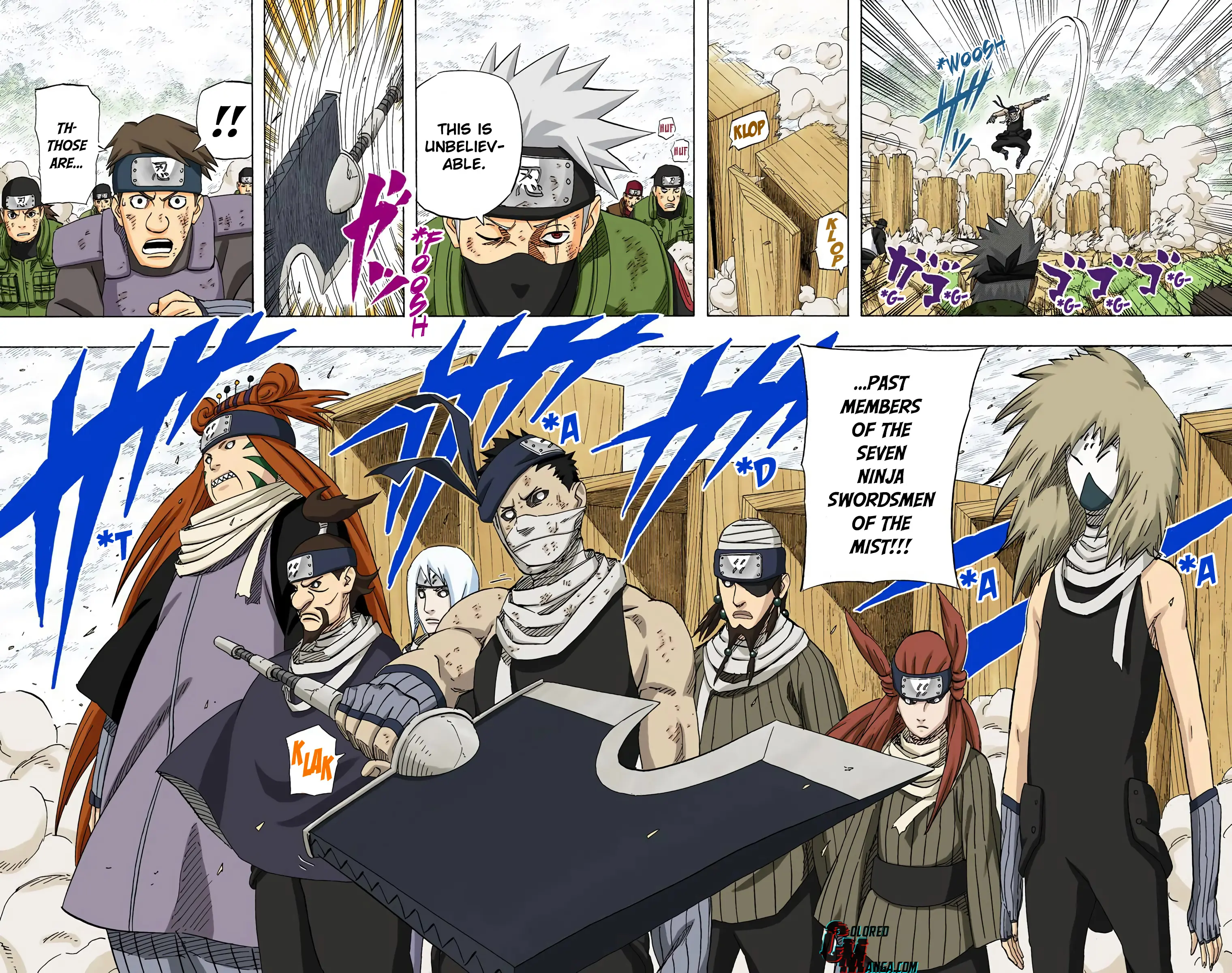 Naruto Colored Manga Online, chapter 522, page 16