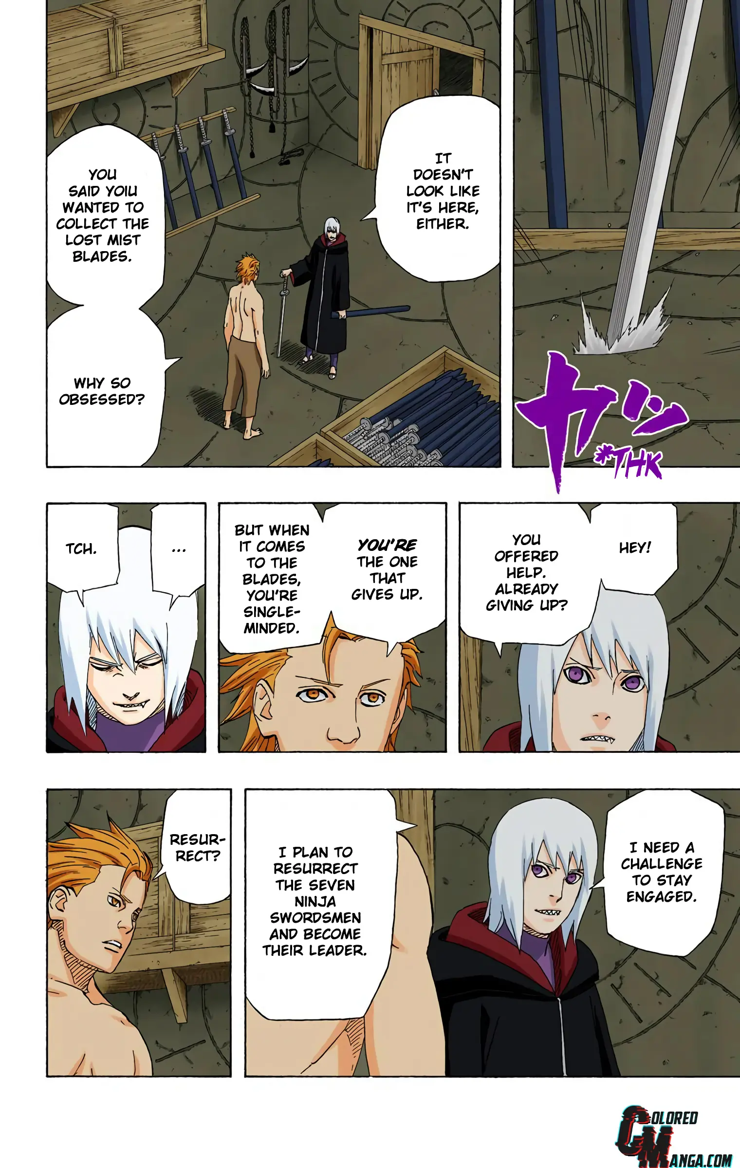 Naruto Colored Manga Online, chapter 523, page 4