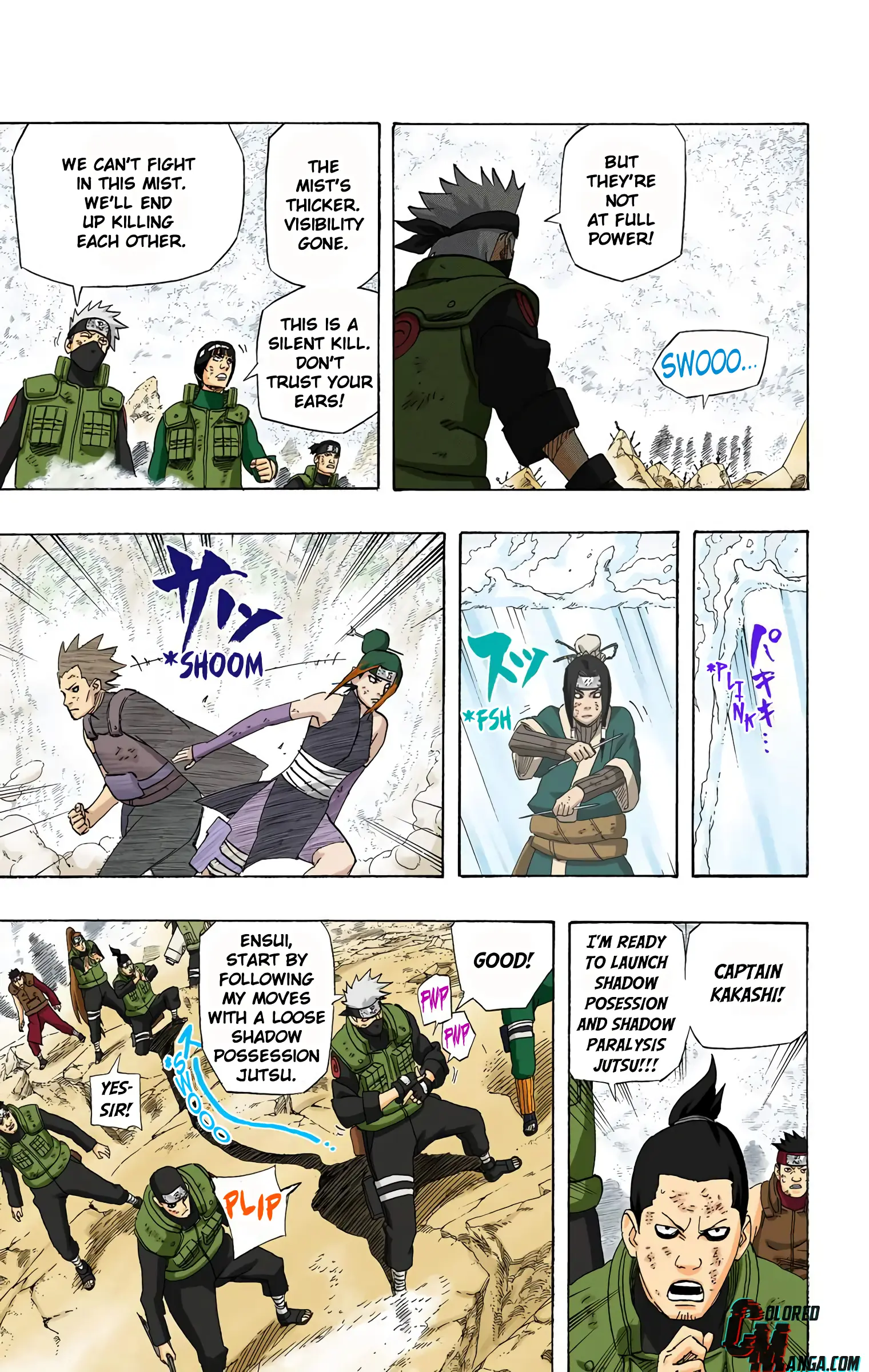 Naruto Colored Manga Online, chapter 523, page 7