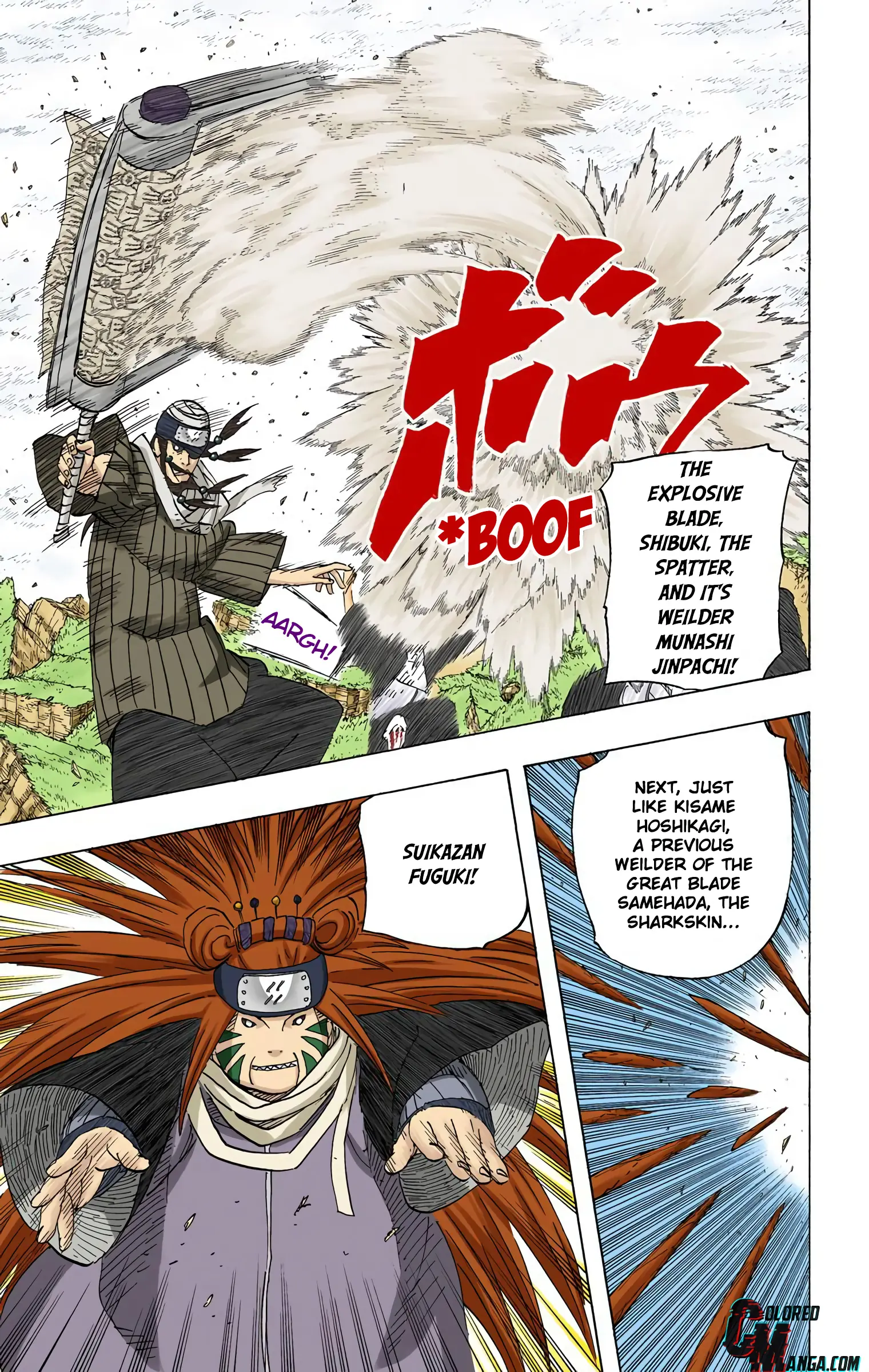 Naruto Colored Manga Online, chapter 523, page 13