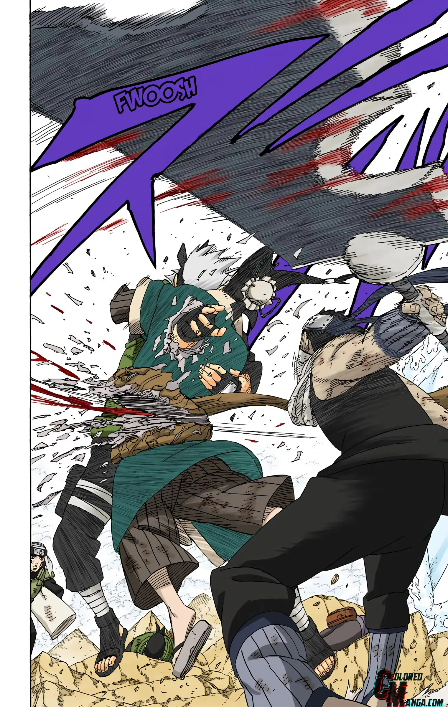 Naruto Colored Manga Online, chapter 524, page 2