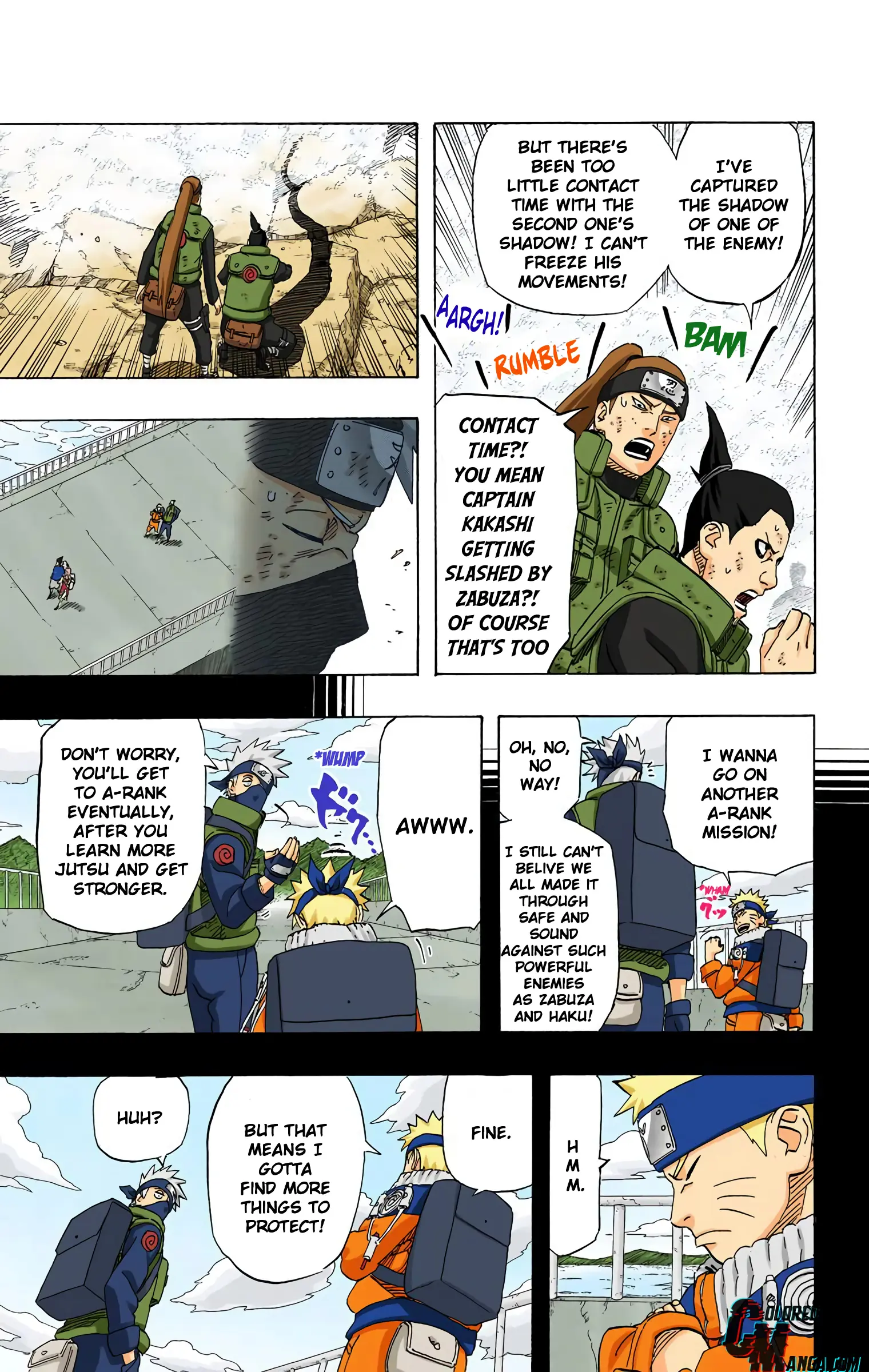 Naruto Colored Manga Online, chapter 524, page 3