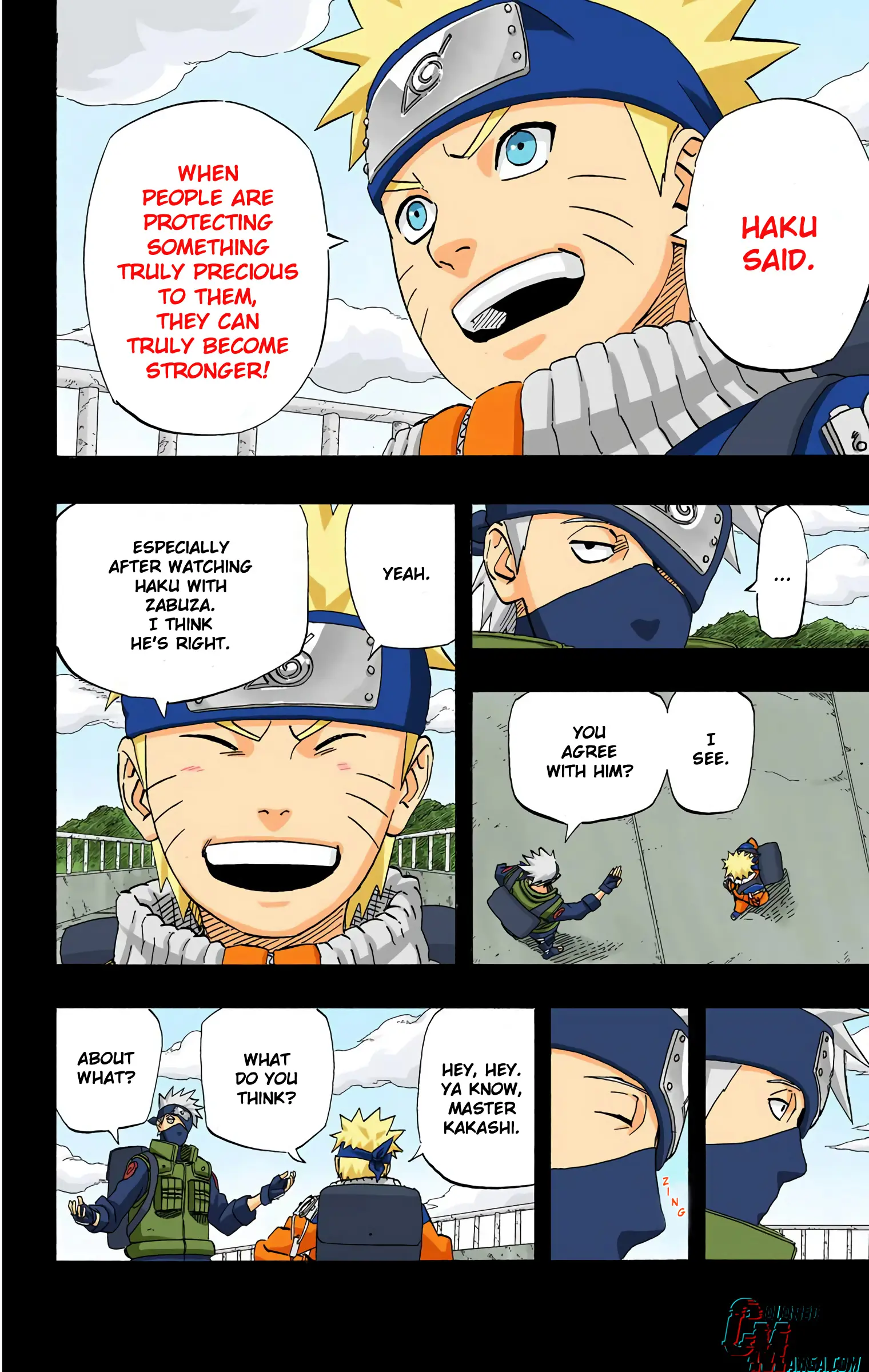 Naruto Colored Manga Online, chapter 524, page 4