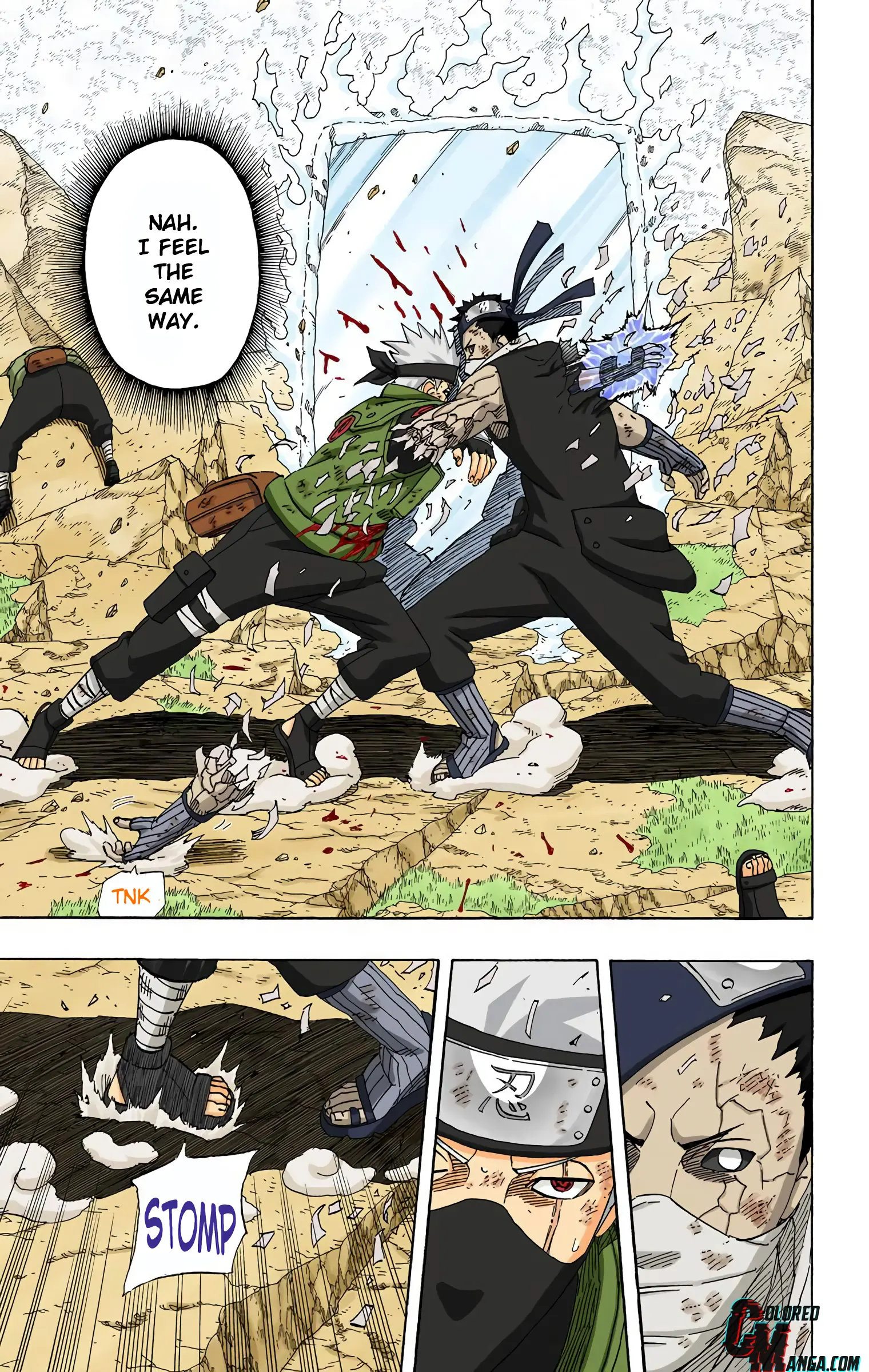 Naruto Colored Manga Online, chapter 524, page 9