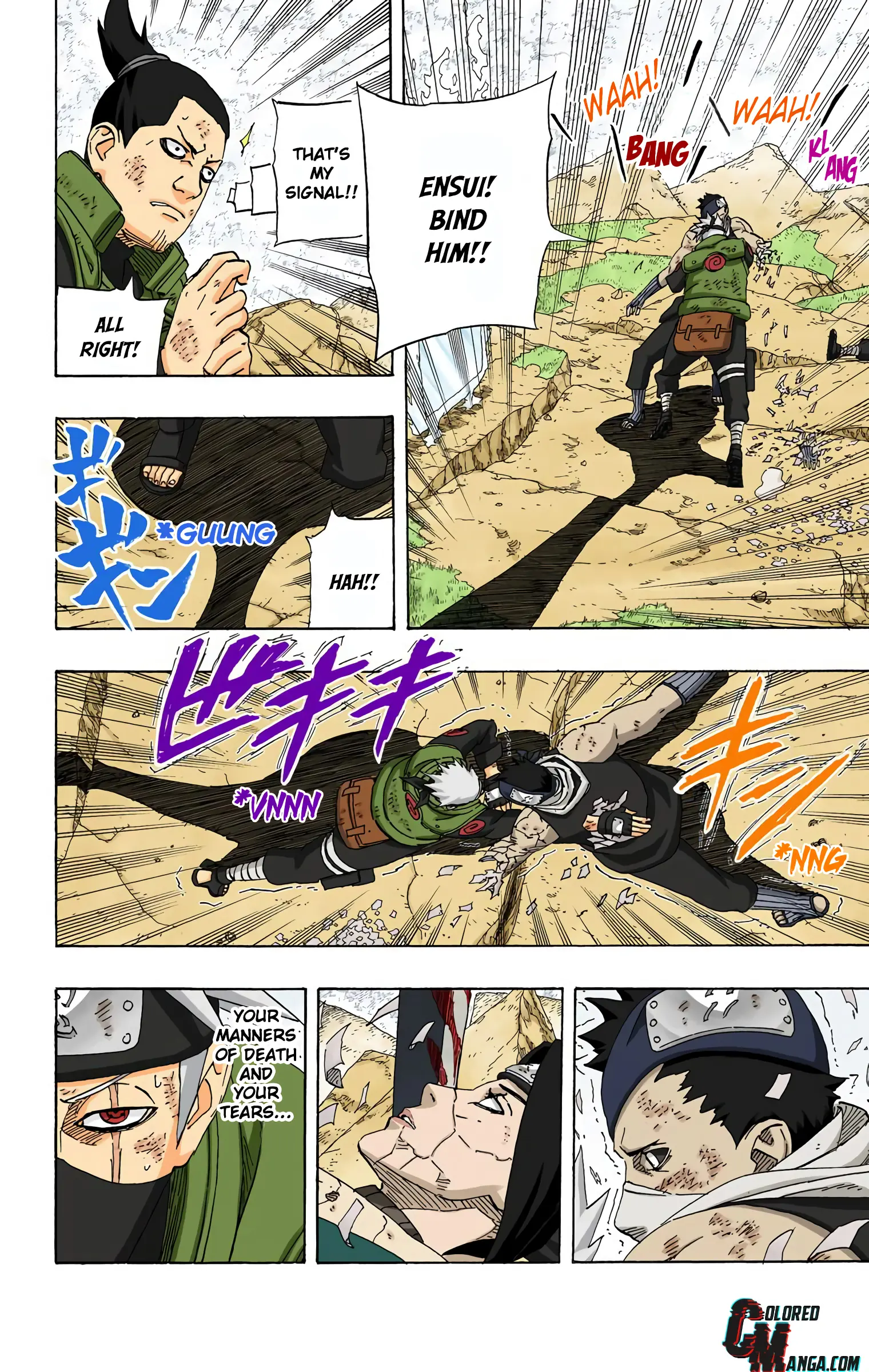 Naruto Colored Manga Online, chapter 524, page 10