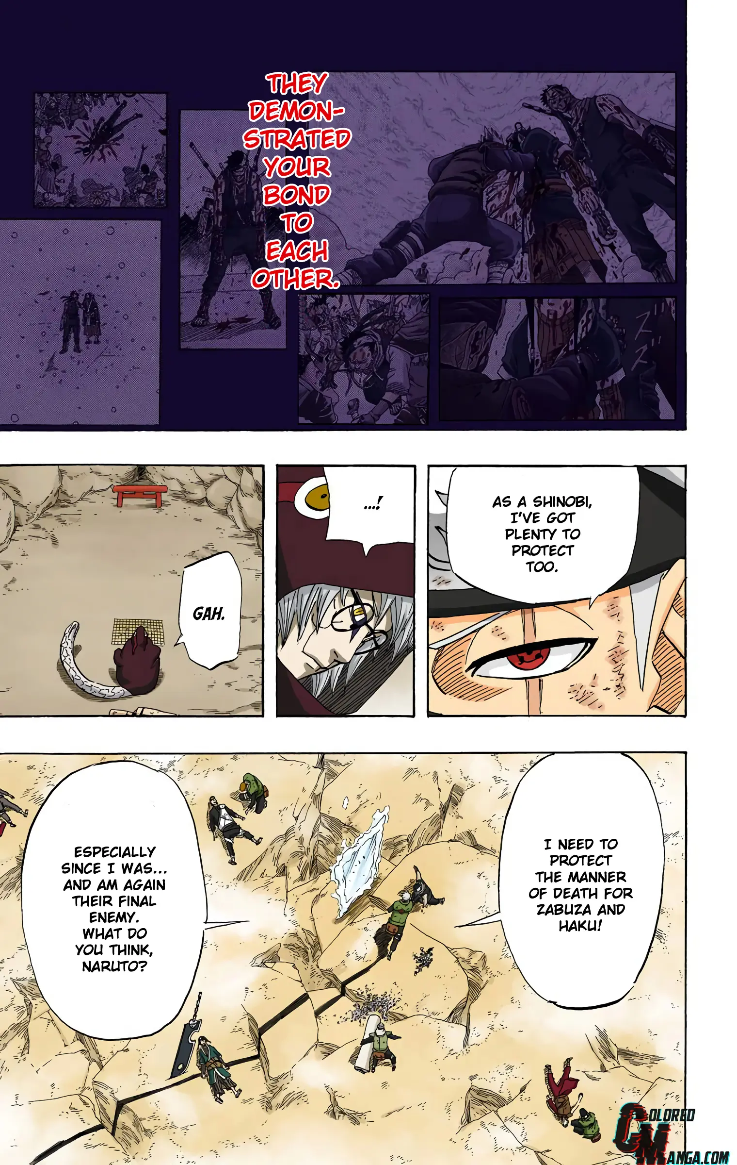 Naruto Colored Manga Online, chapter 524, page 11