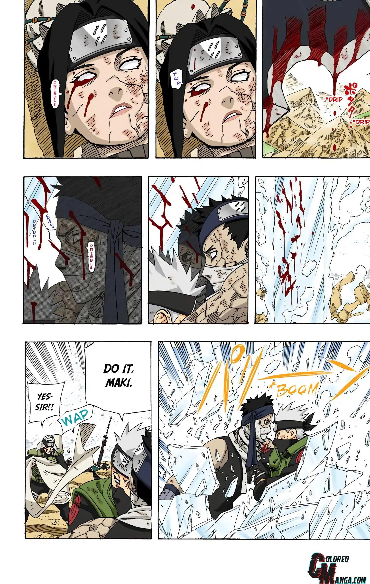 Naruto Colored Manga Online, chapter 524, page 12