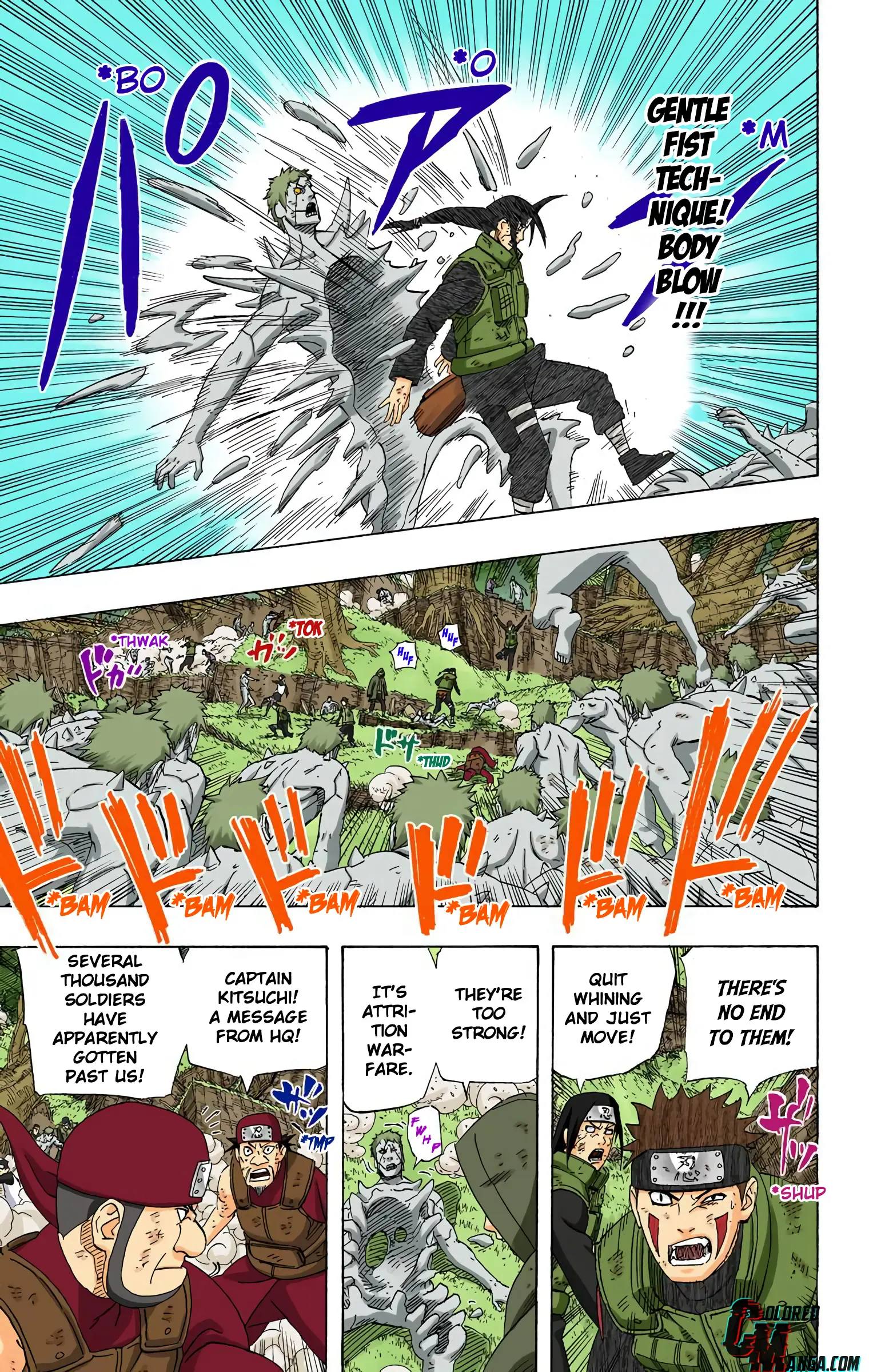 Naruto Colored Manga Online, chapter 524, page 15
