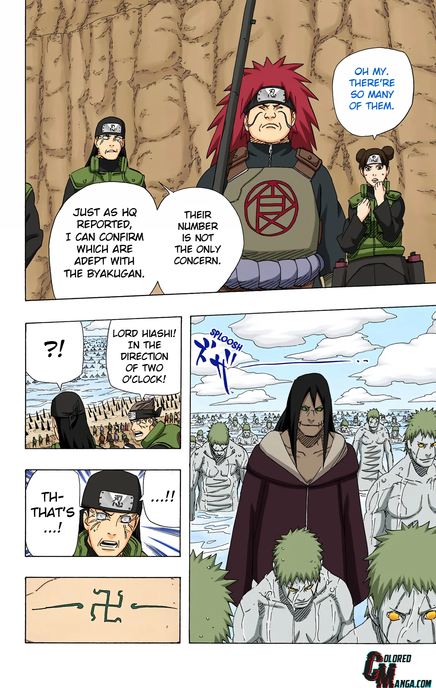 Naruto Colored Manga Online, chapter 525, page 14