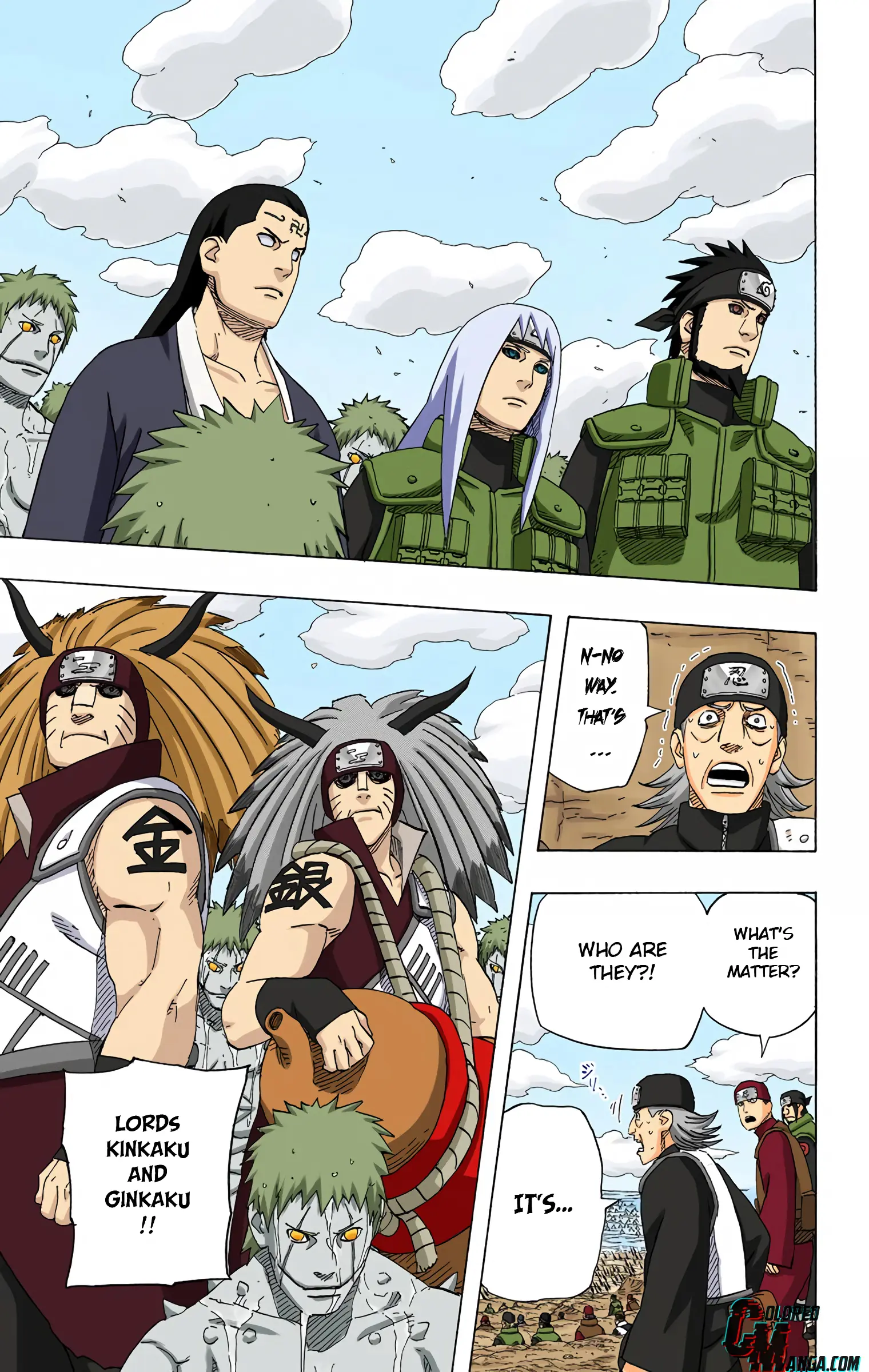 Naruto Colored Manga Online, chapter 525, page 15