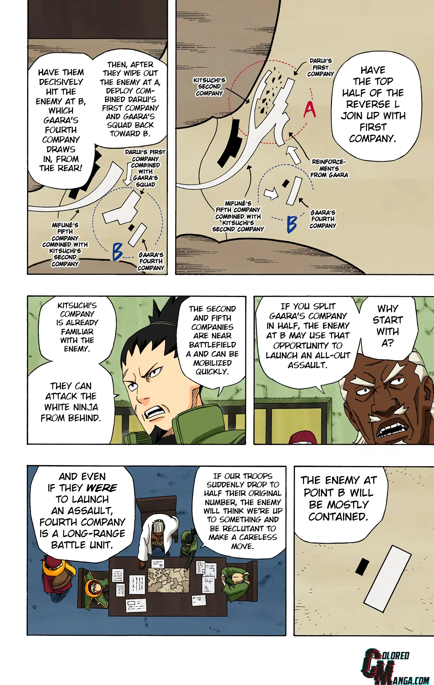 Naruto Colored Manga Online, chapter 525, page 18