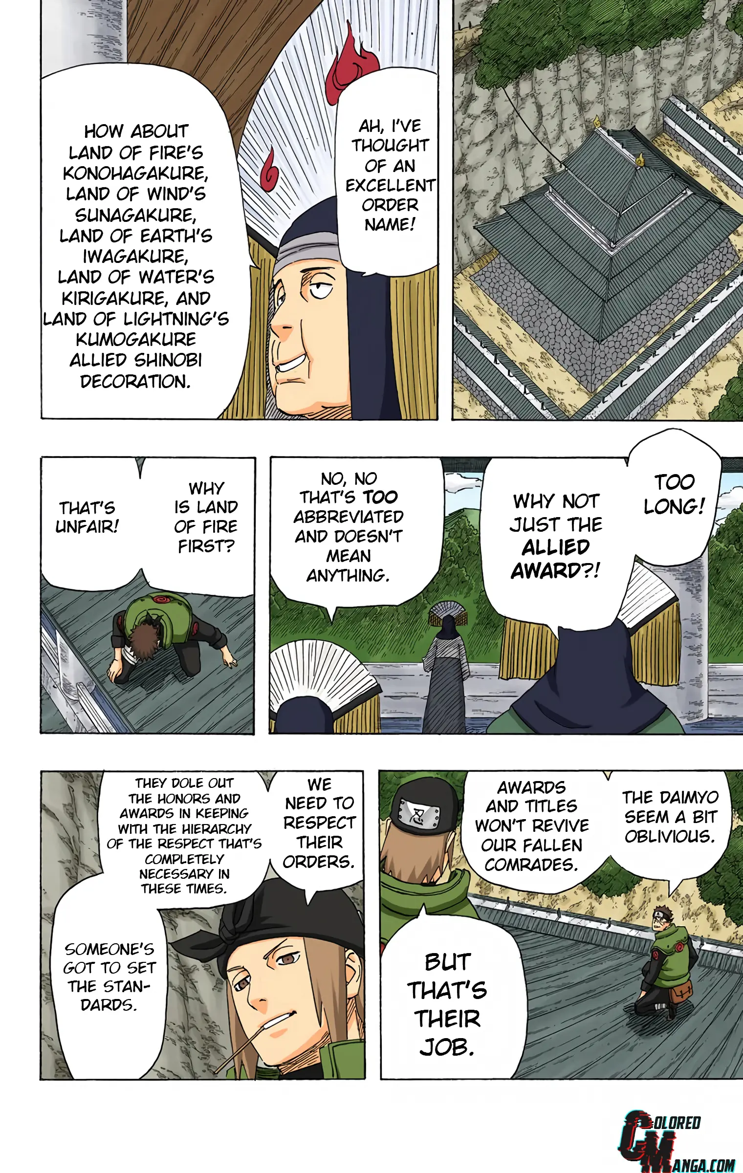 Naruto Colored Manga Online, chapter 526, page 4