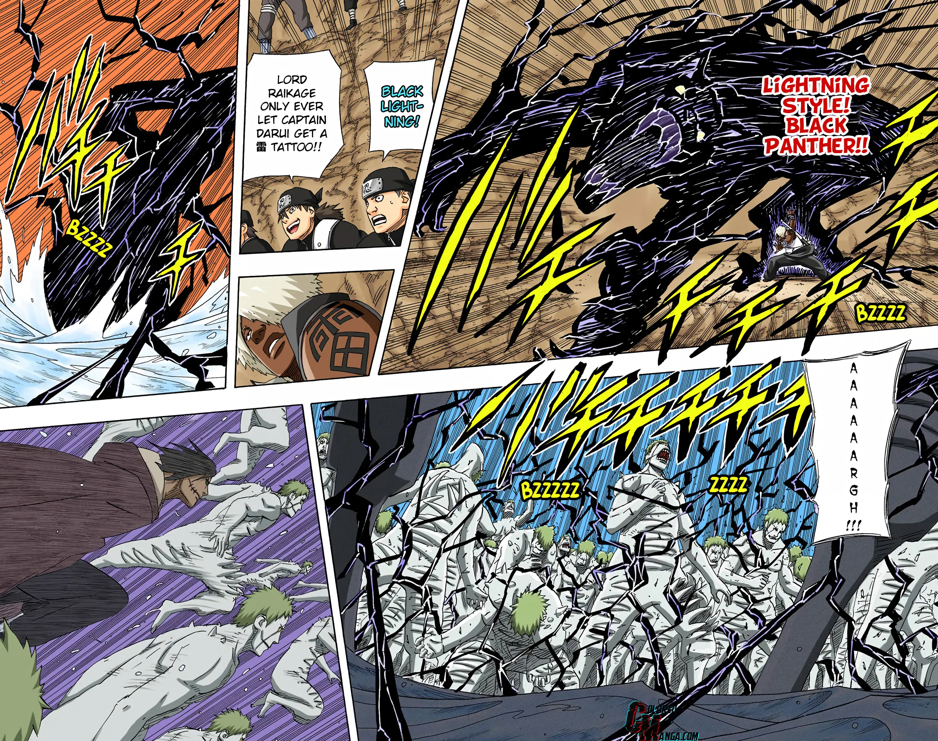 Naruto Colored Manga Online, chapter 526, page 8