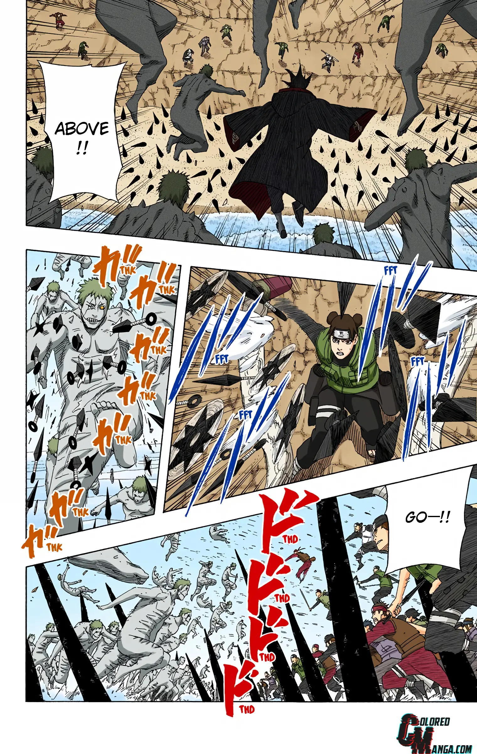 Naruto Colored Manga Online, chapter 526, page 9