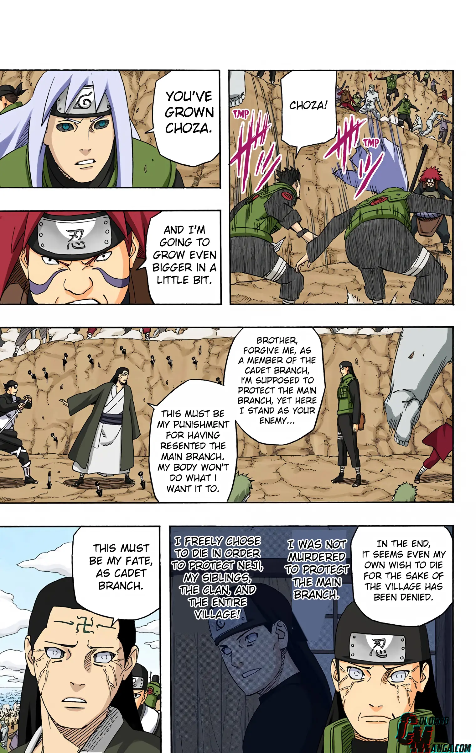 Naruto Colored Manga Online, chapter 526, page 10