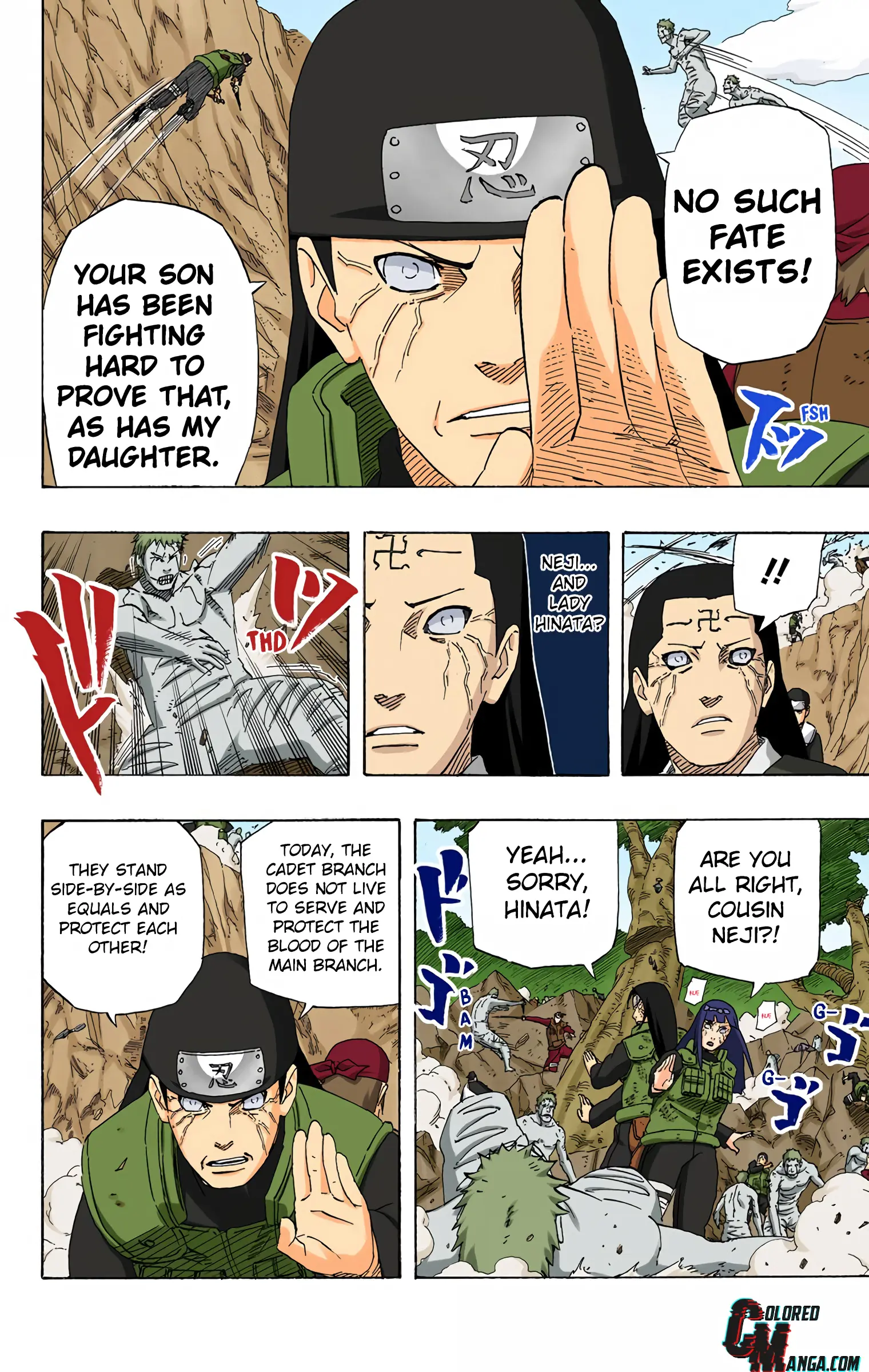 Naruto Colored Manga Online, chapter 526, page 11
