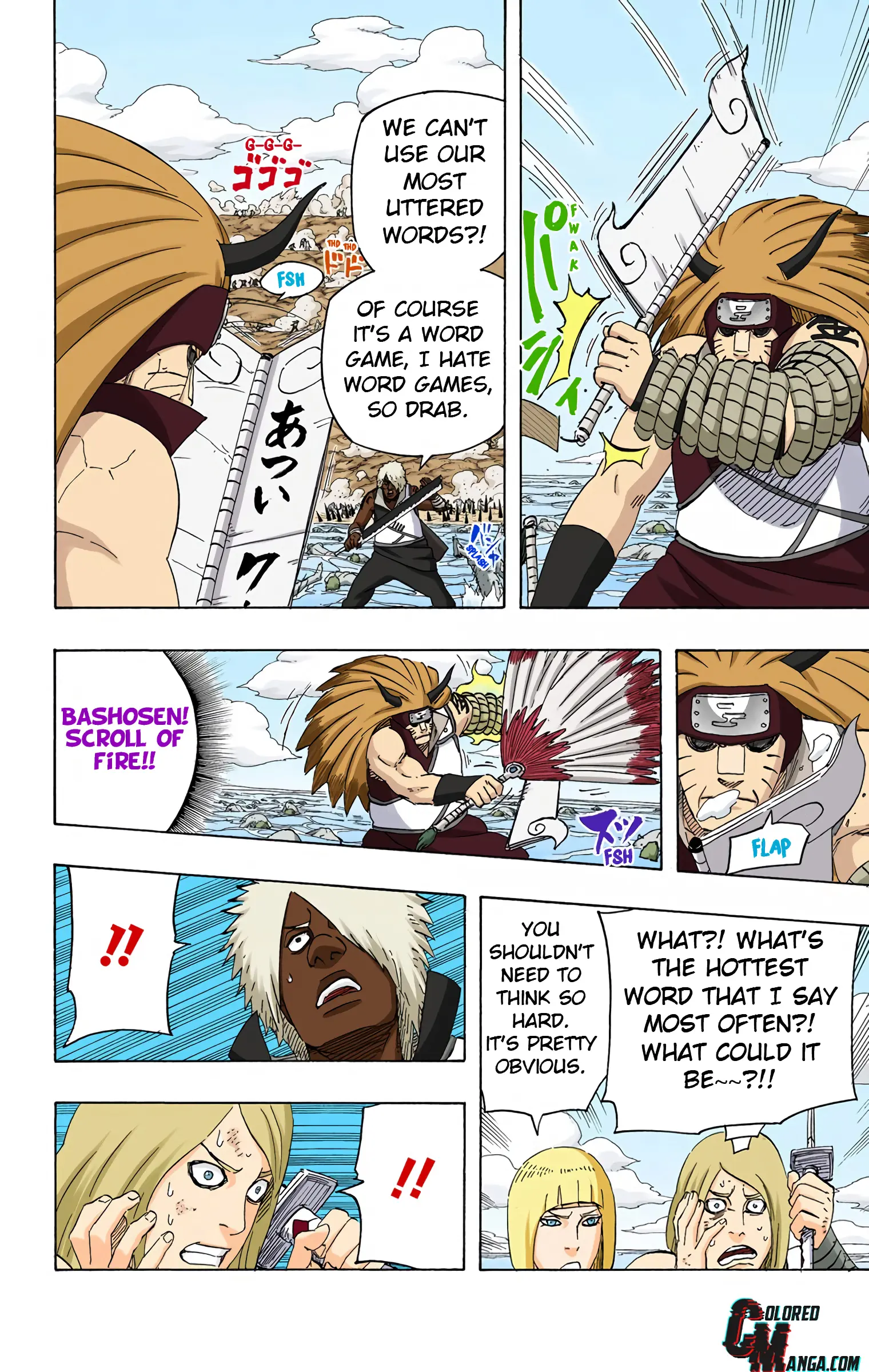Naruto Colored Manga Online, chapter 527, page 10