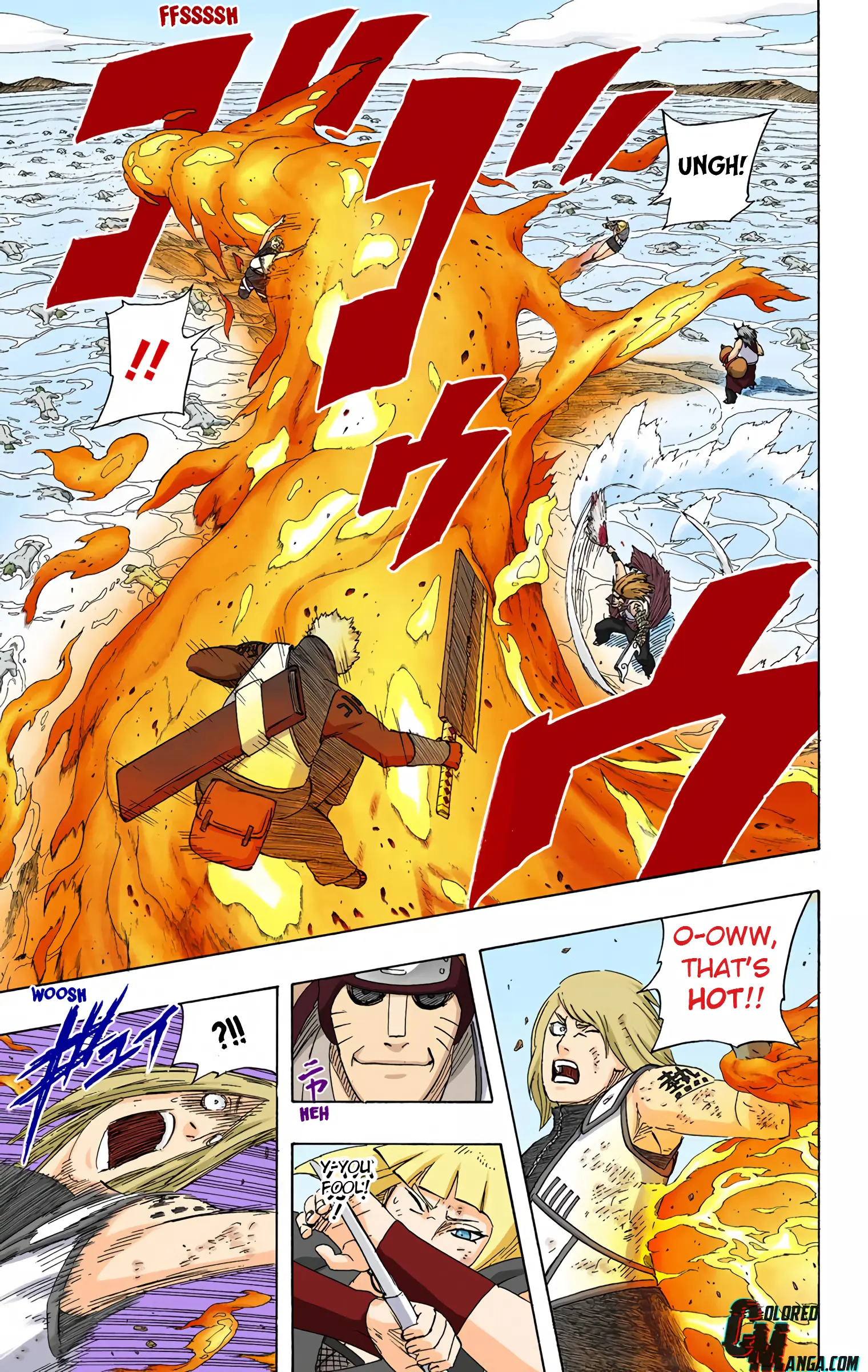 Naruto Colored Manga Online, chapter 527, page 11