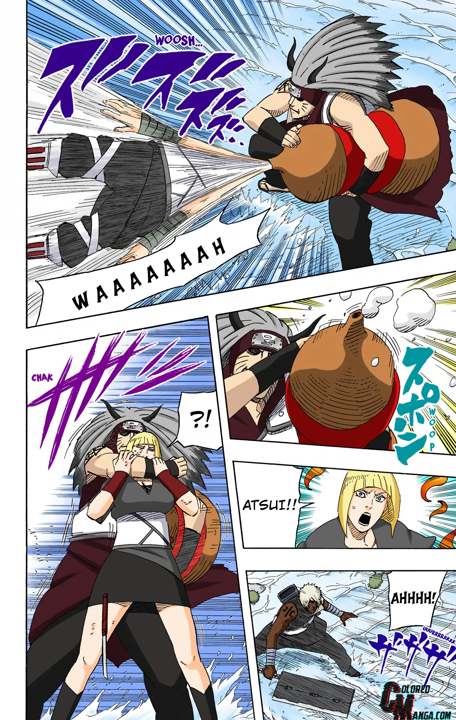 Naruto Colored Manga Online, chapter 527, page 12