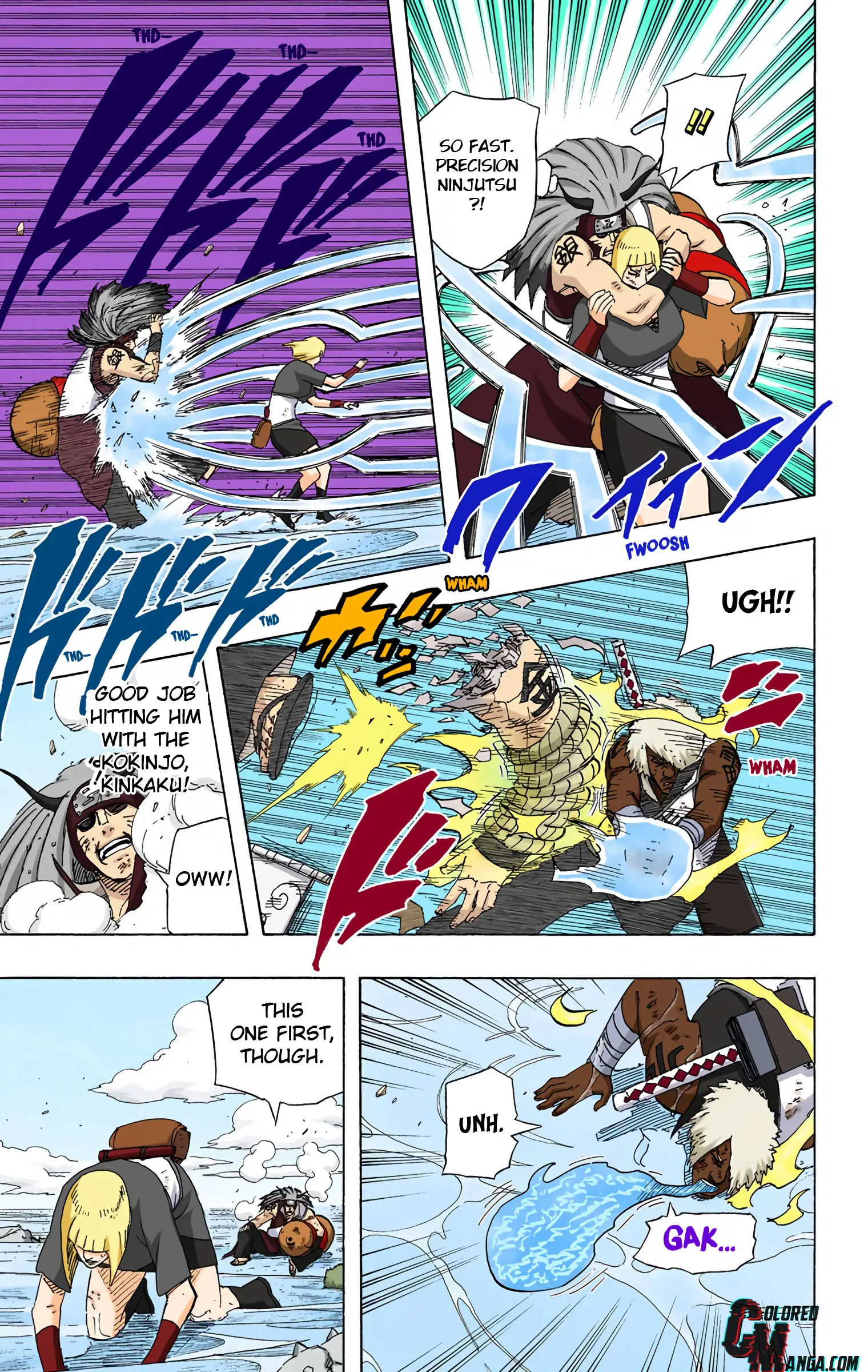 Naruto Colored Manga Online, chapter 527, page 15