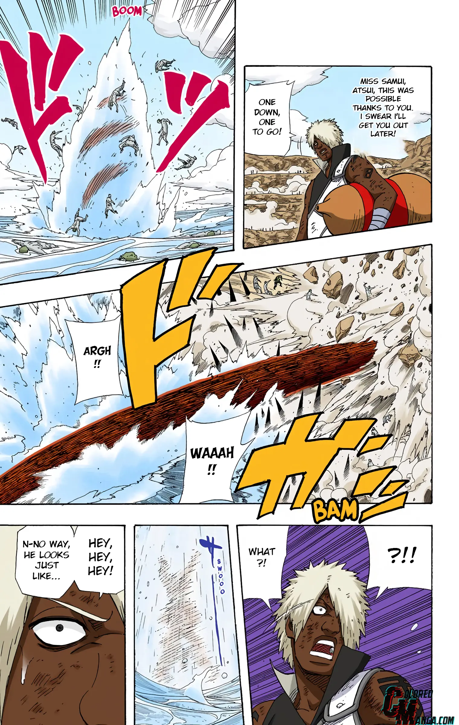 Naruto Colored Manga Online, chapter 528, page 14