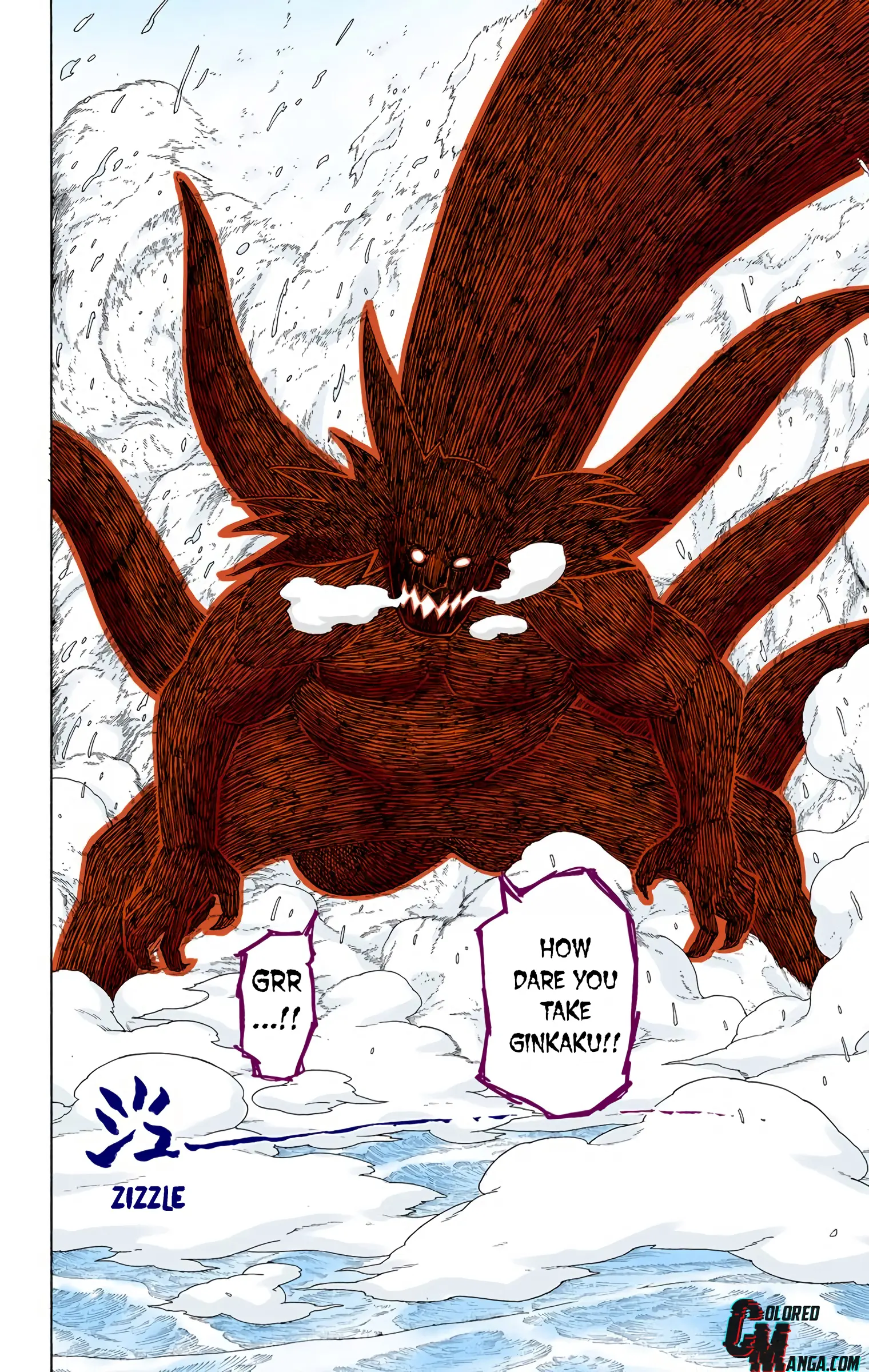 Naruto Colored Manga Online, chapter 528, page 15