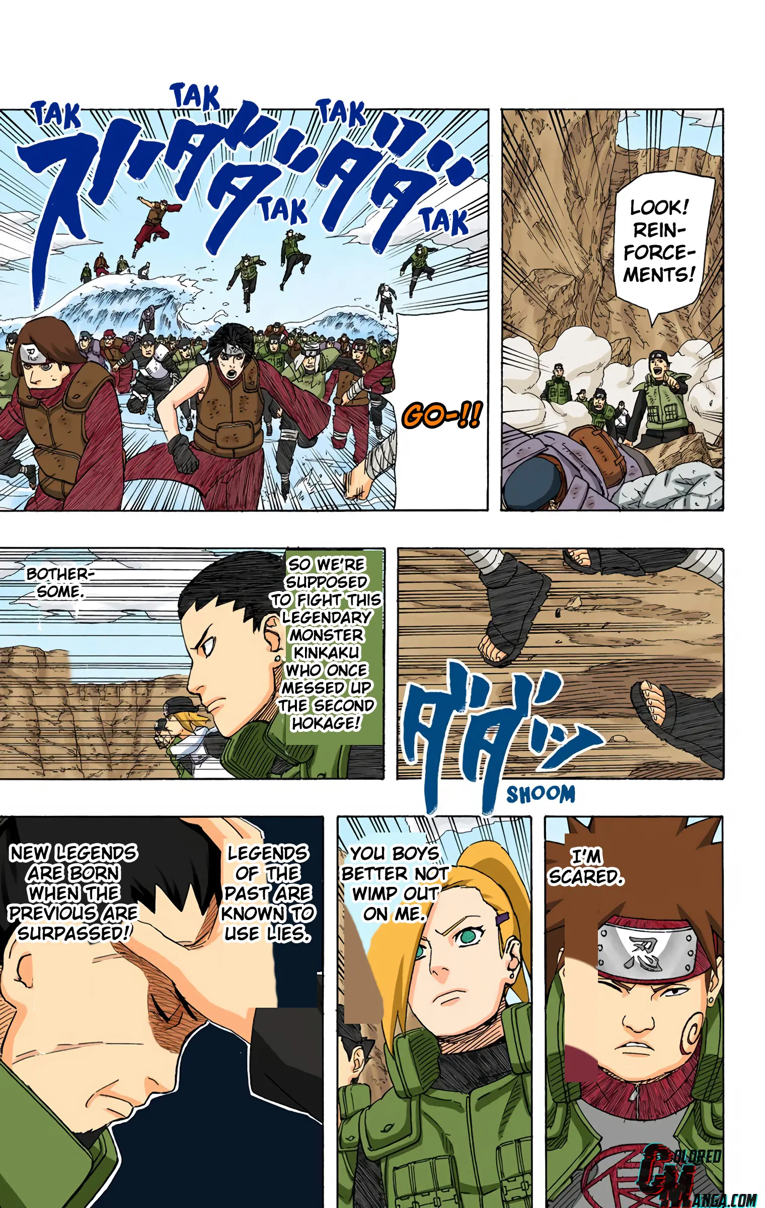 Naruto Colored Manga Online, chapter 529, page 11