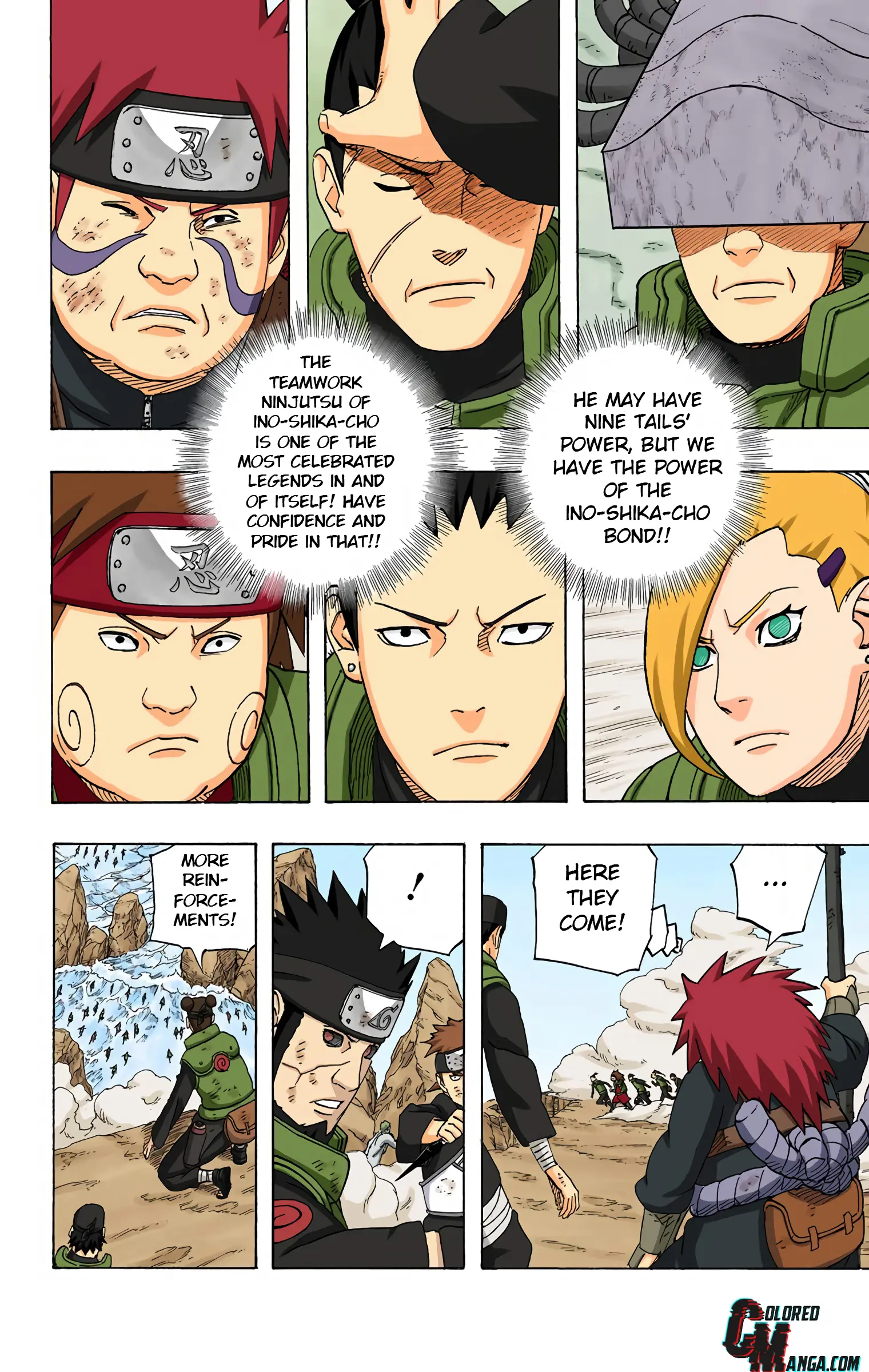 Naruto Colored Manga Online, chapter 529, page 12