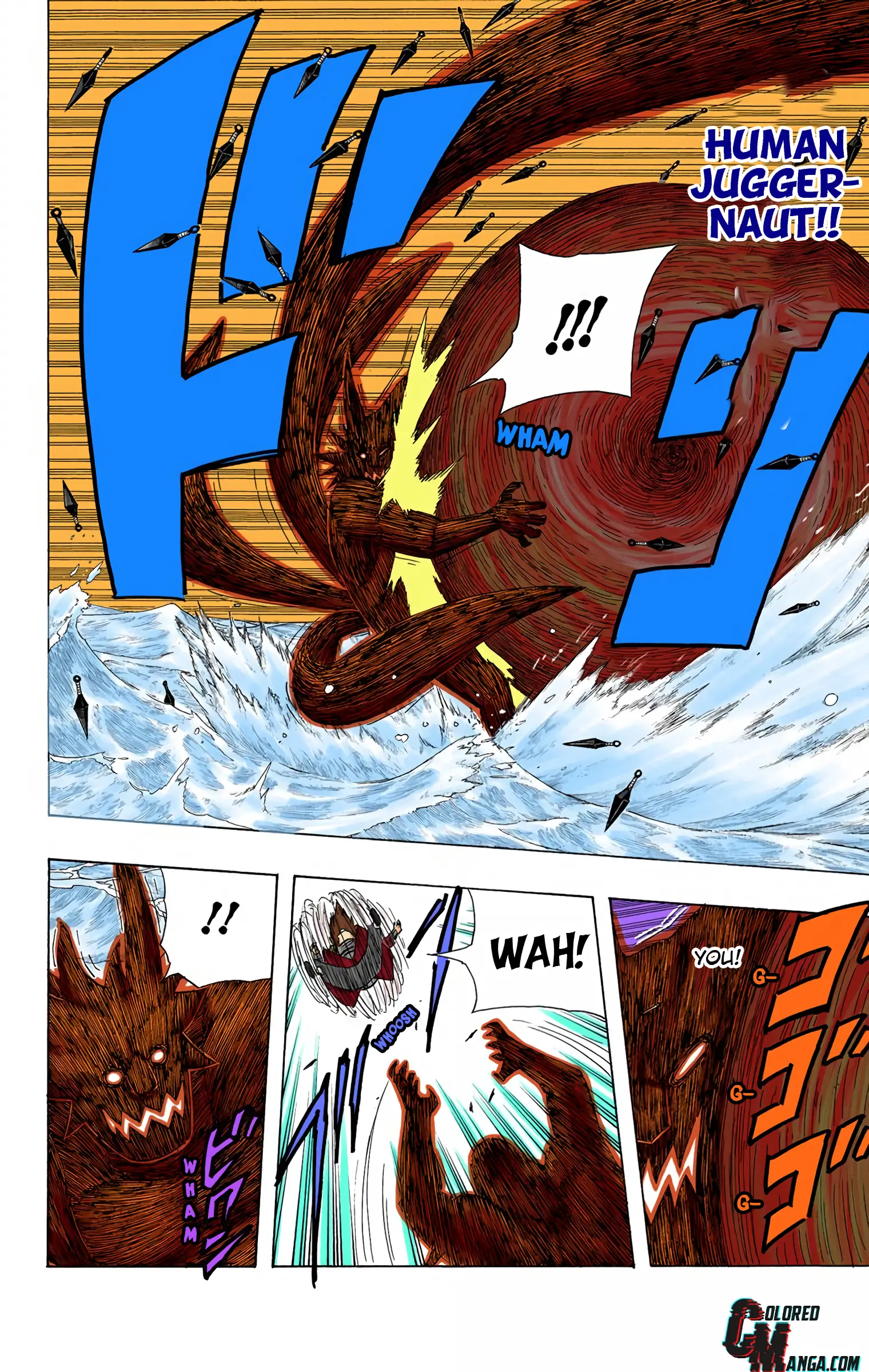 Naruto Colored Manga Online, chapter 529, page 14