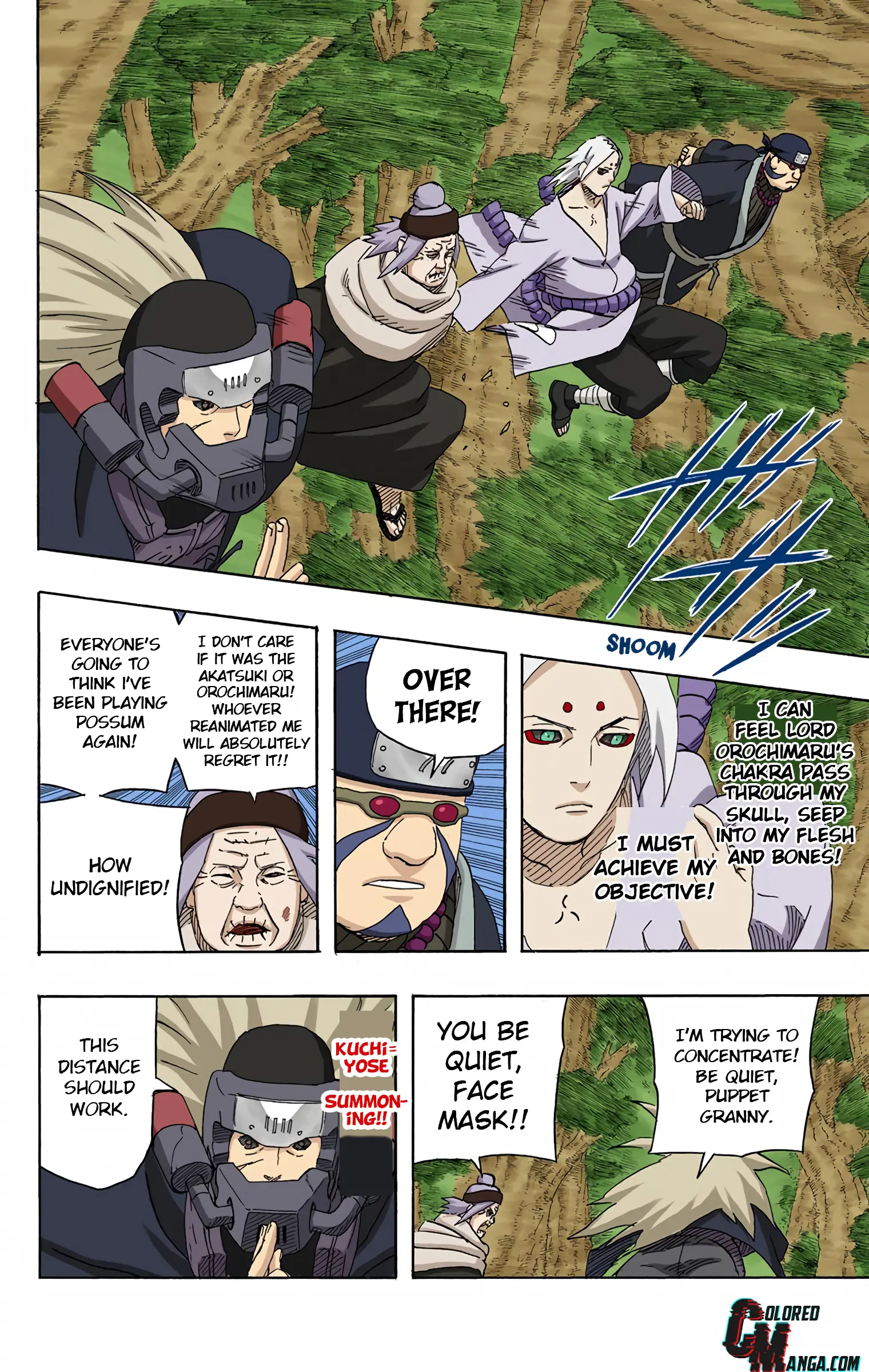 Naruto Colored Manga Online, chapter 530, page 14