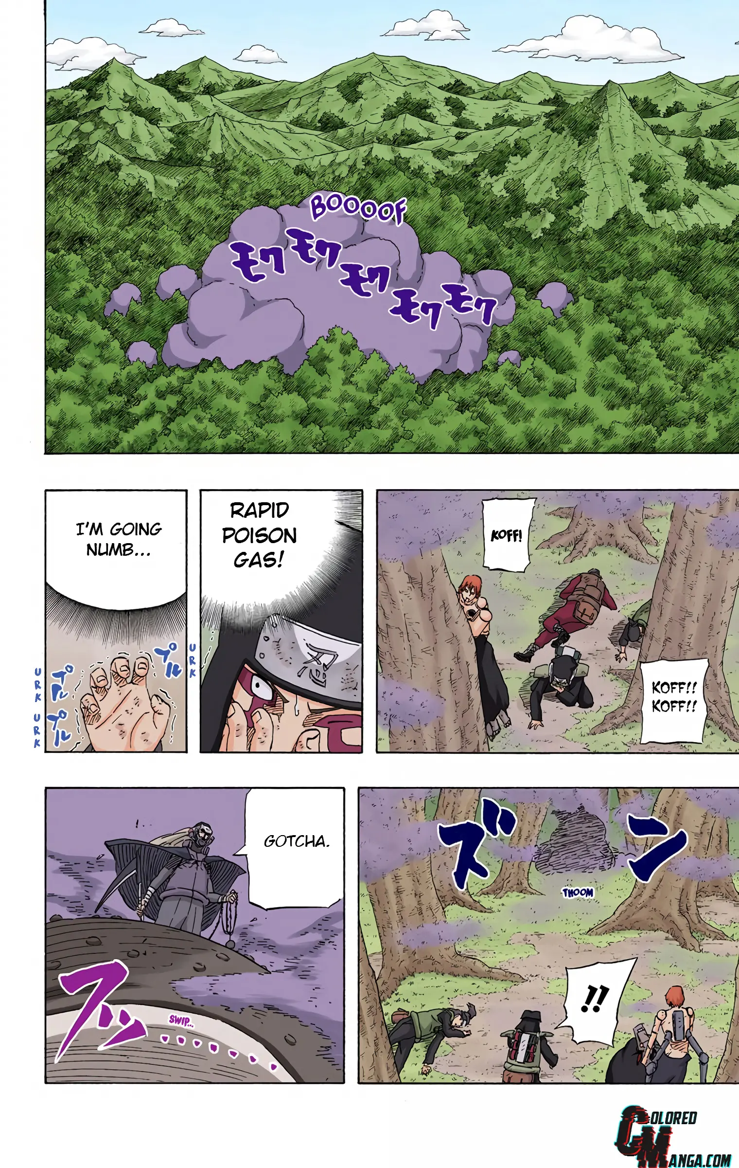 Naruto Colored Manga Online, chapter 530, page 16