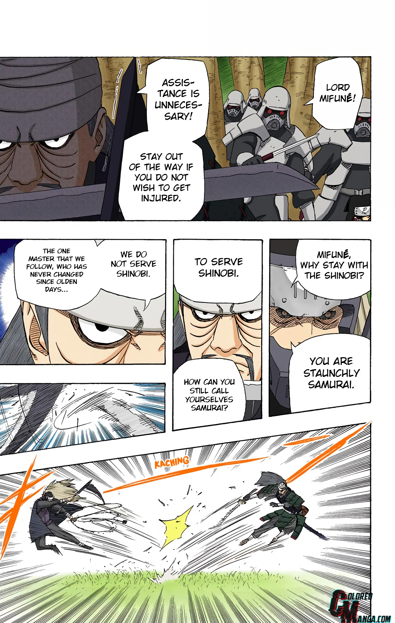 Naruto Colored Manga Online, chapter 531, page 6