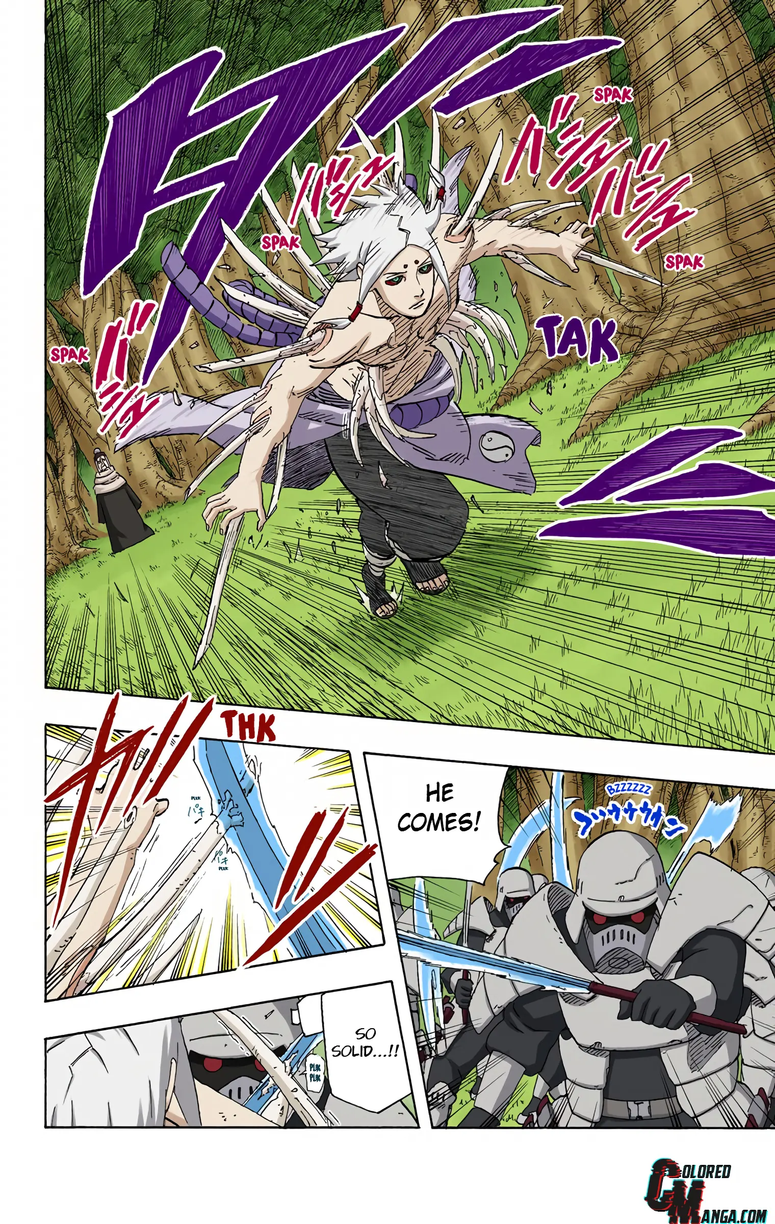 Naruto Colored Manga Online, chapter 531, page 9