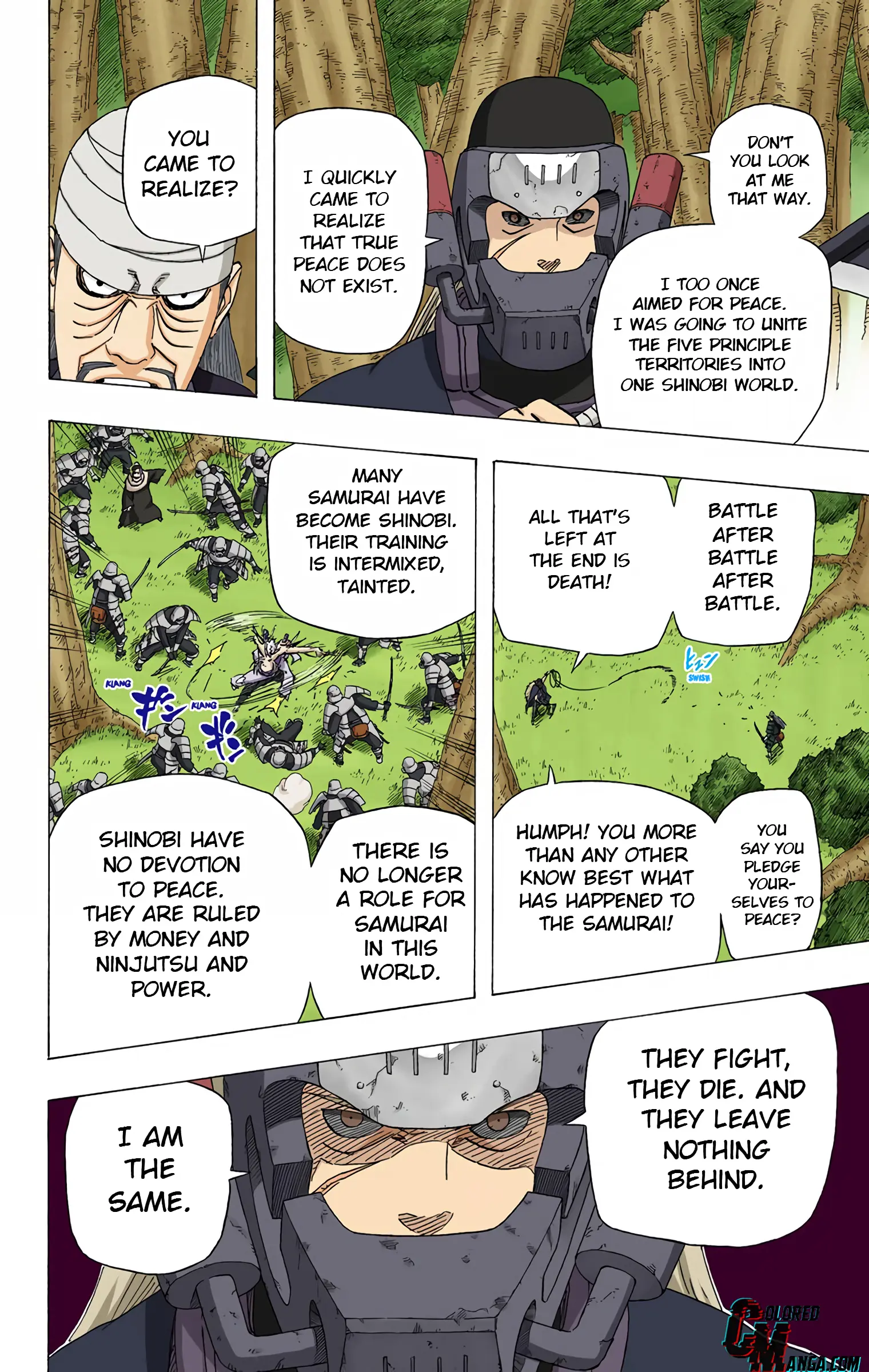 Naruto Colored Manga Online, chapter 531, page 11