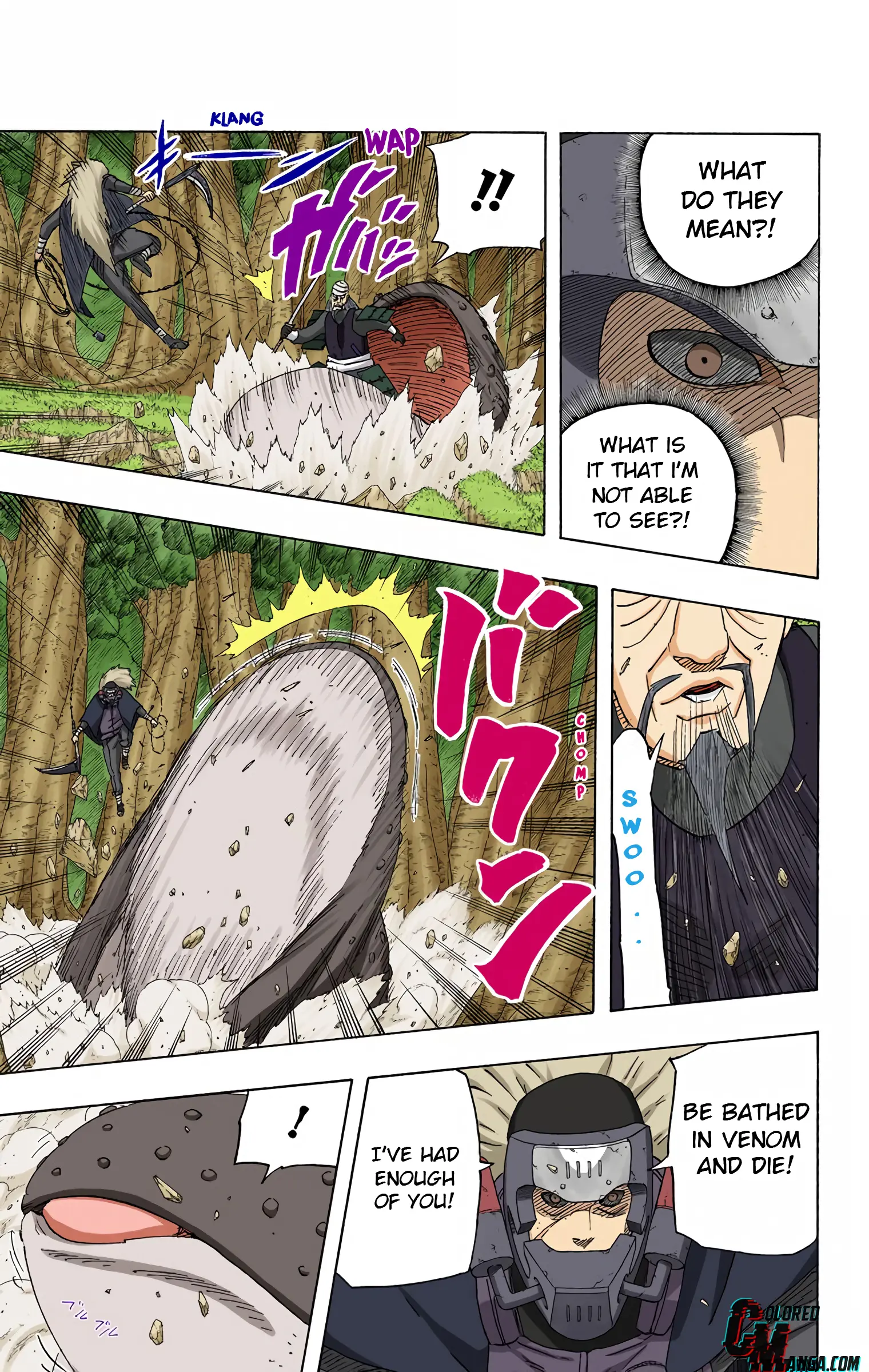 Naruto Colored Manga Online, chapter 531, page 16