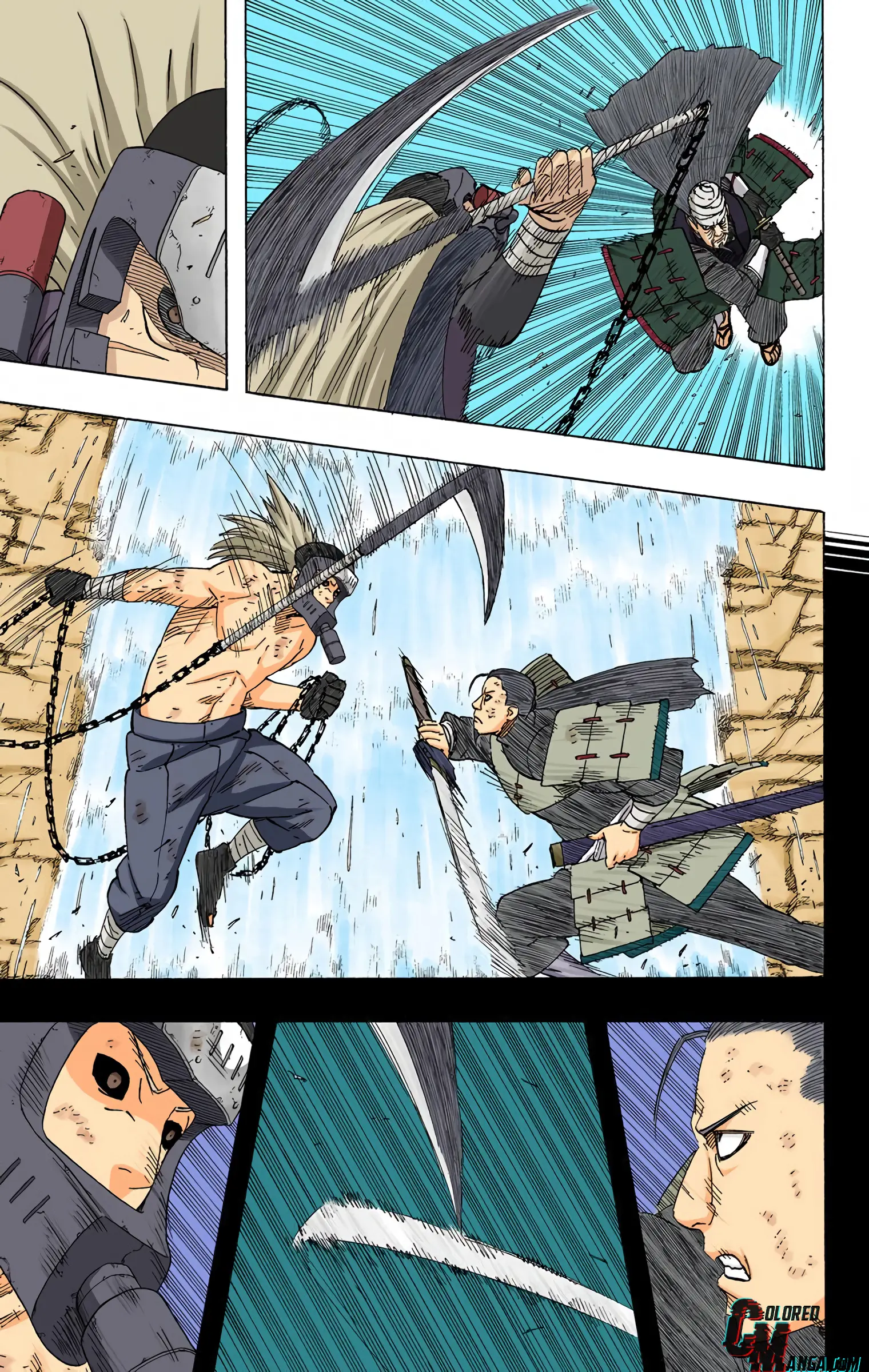 Naruto Colored Manga Online, chapter 531, page 18