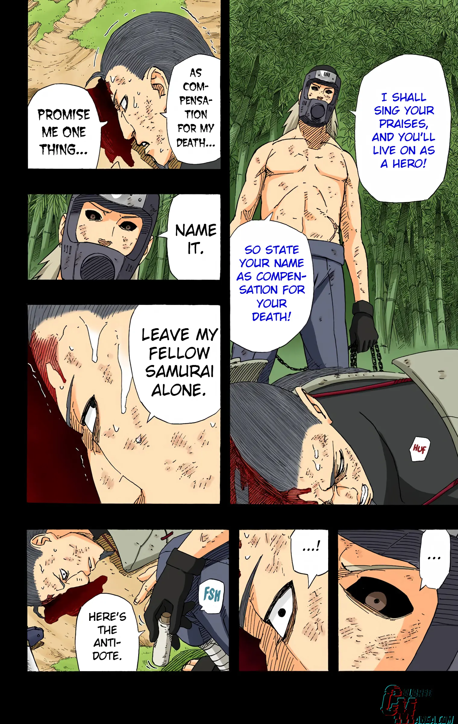 Naruto Colored Manga Online, chapter 532, page 6