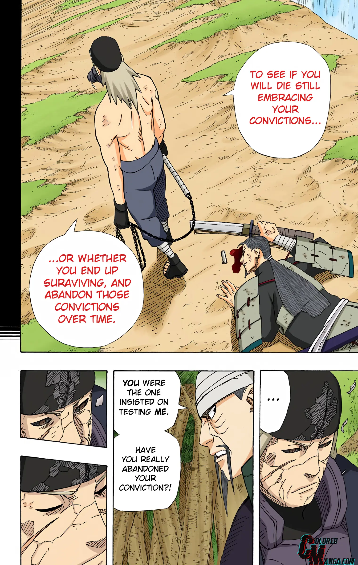 Naruto Colored Manga Online, chapter 532, page 8
