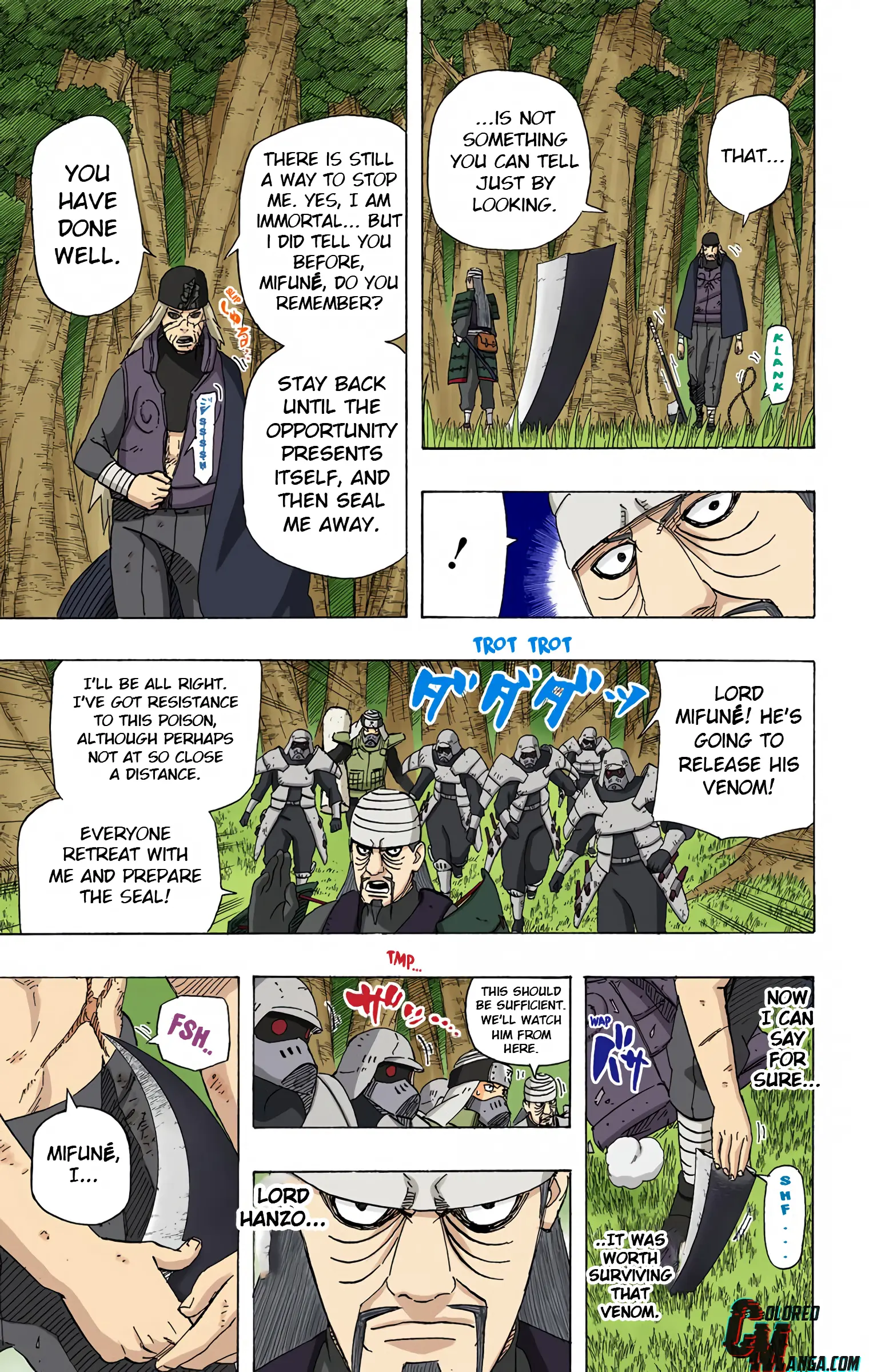 Naruto Colored Manga Online, chapter 532, page 9
