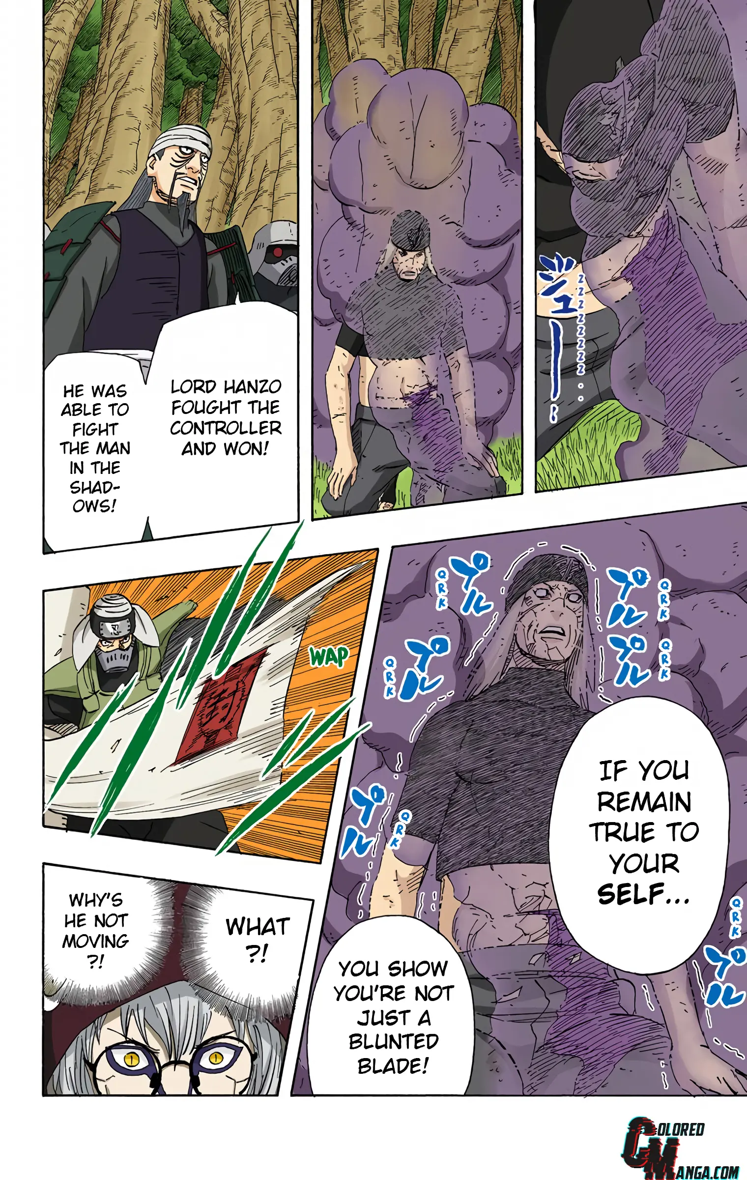 Naruto Colored Manga Online, chapter 532, page 11