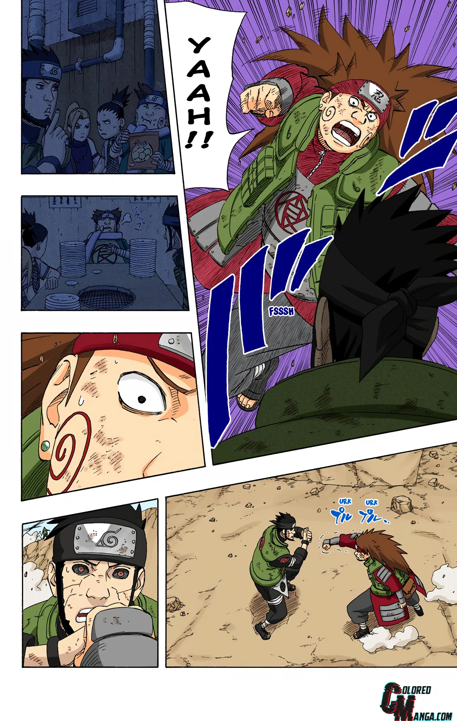 Naruto Colored Manga Online, chapter 533, page 4