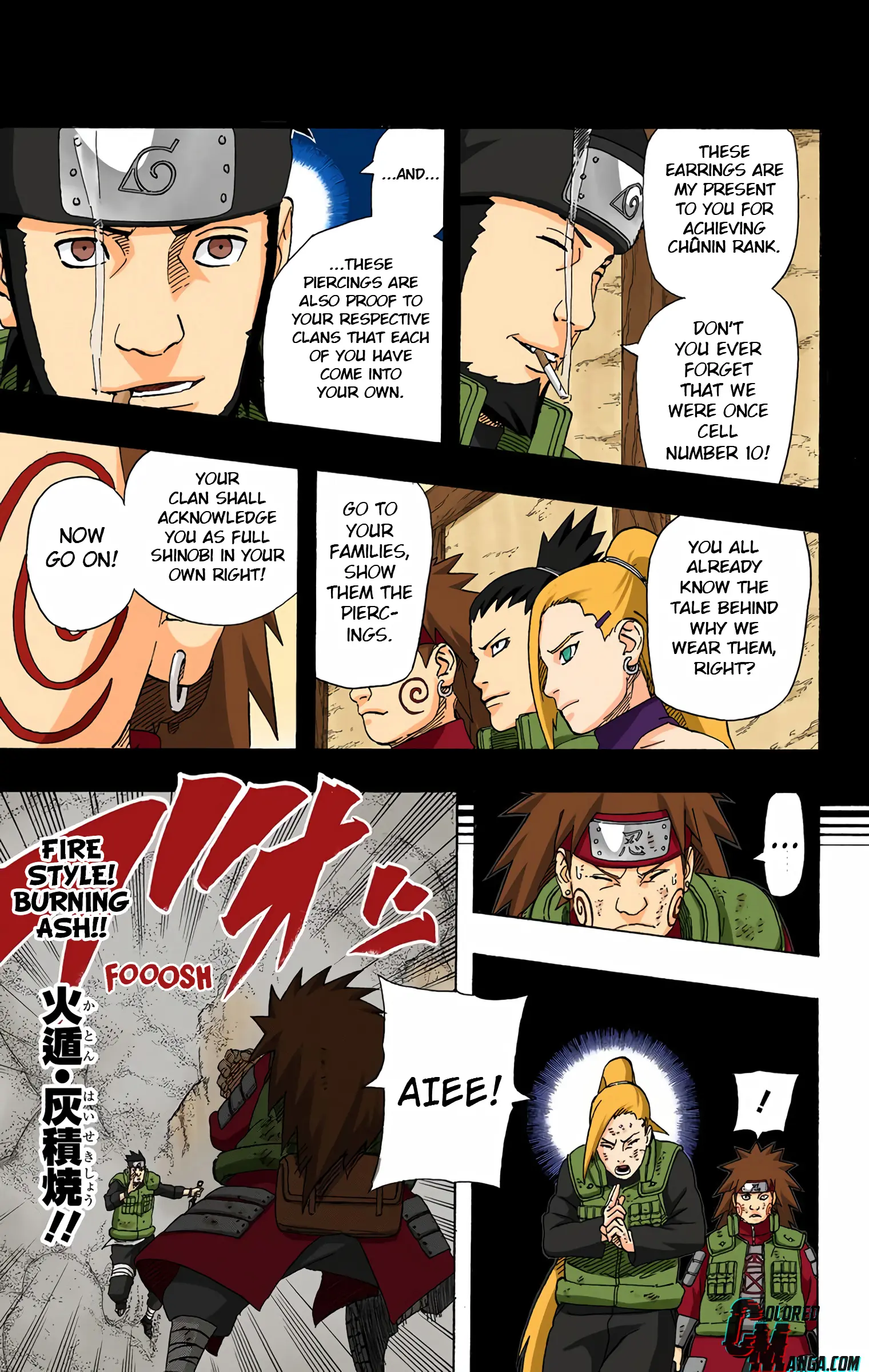 Naruto Colored Manga Online, chapter 533, page 9