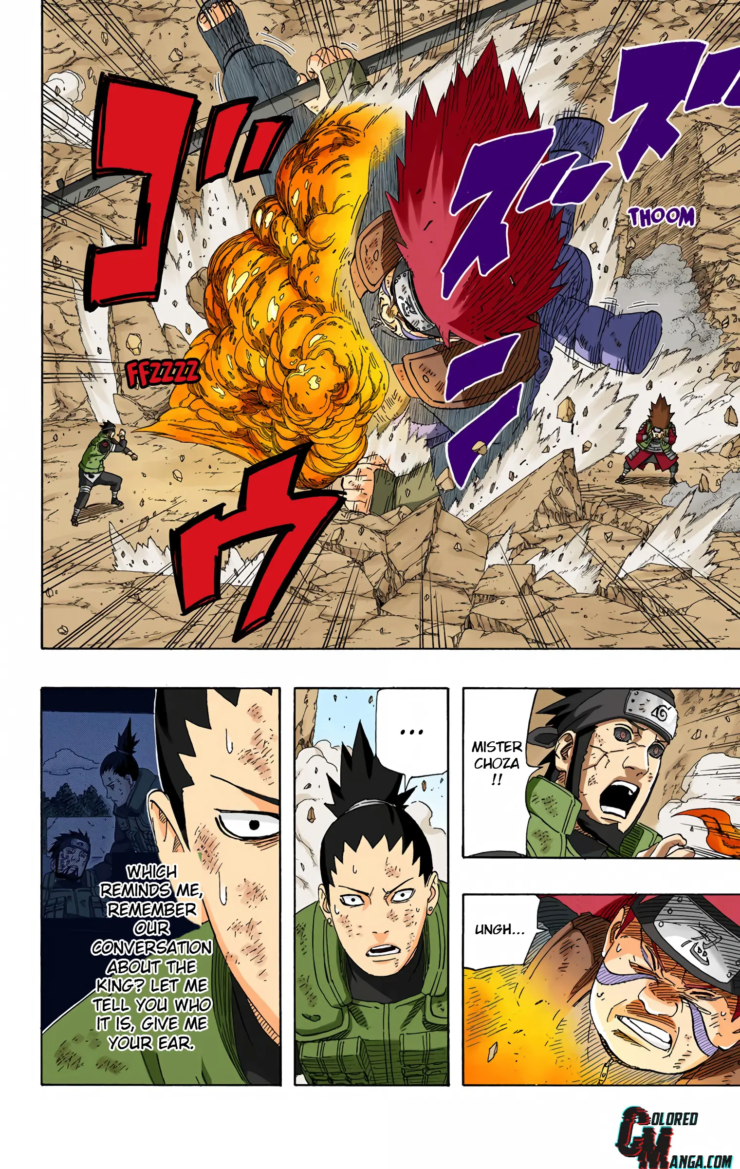 Naruto Colored Manga Online, chapter 533, page 10