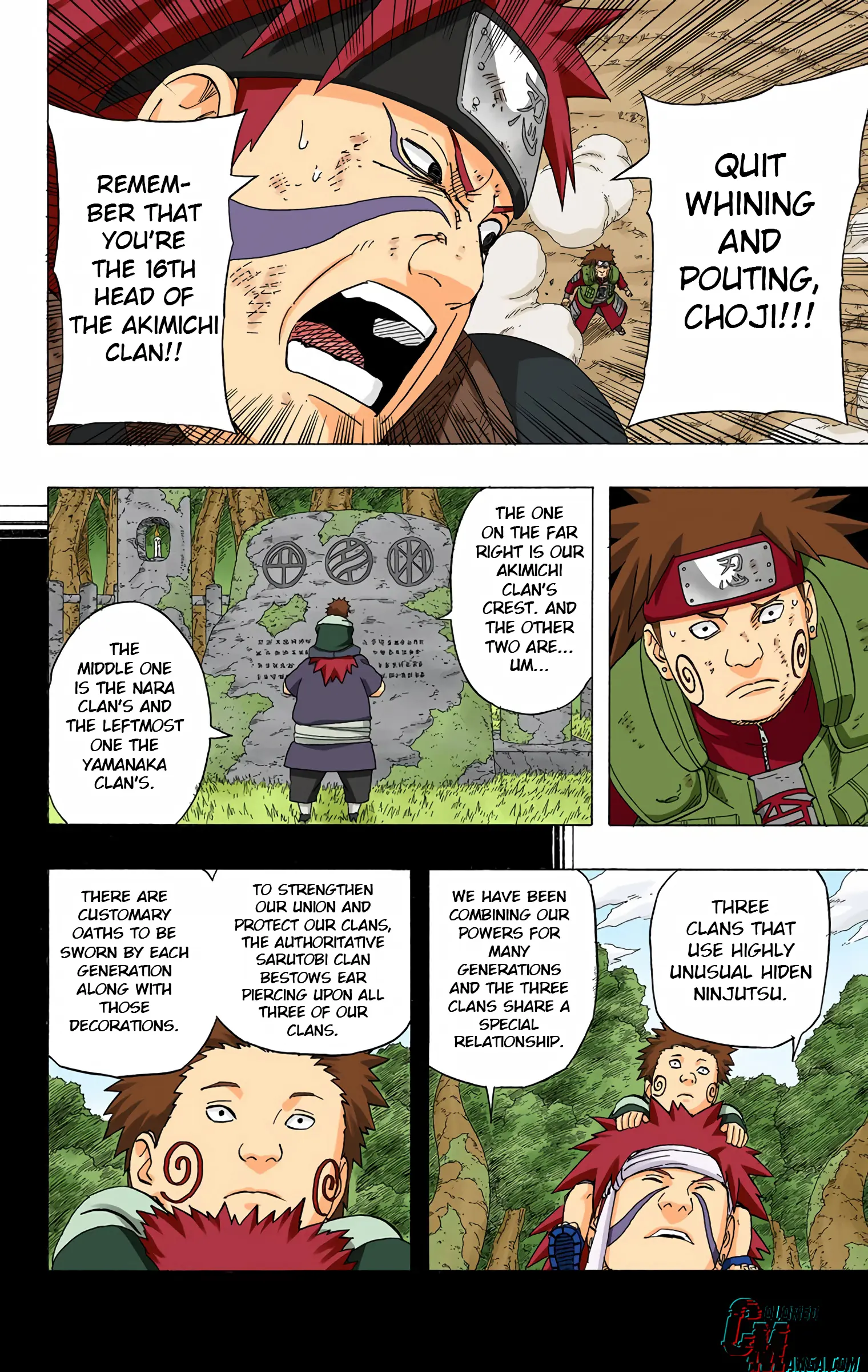 Naruto Colored Manga Online, chapter 533, page 12