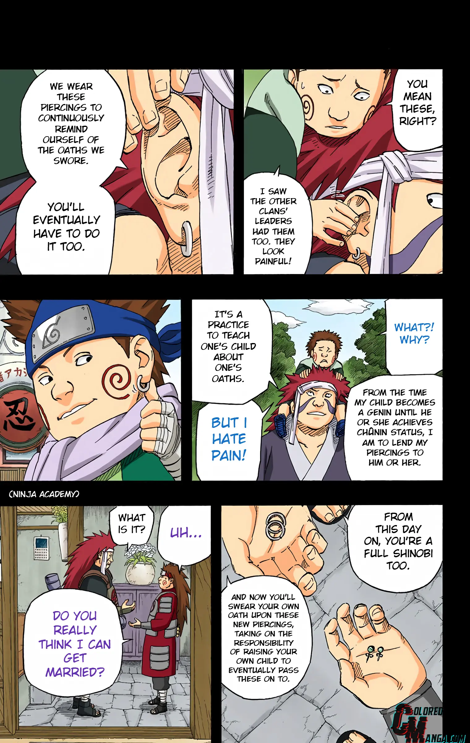 Naruto Colored Manga Online, chapter 533, page 13