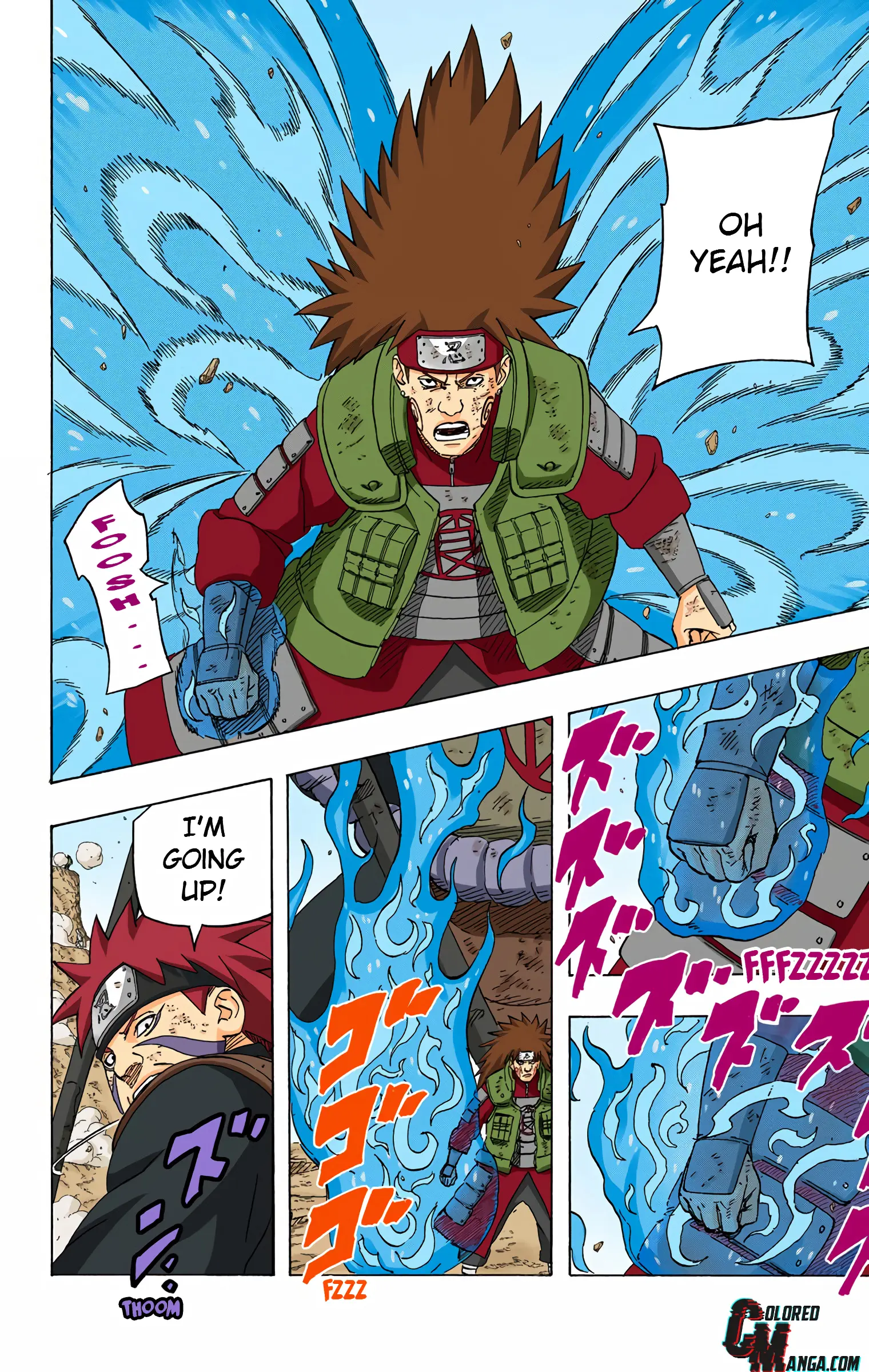 Naruto Colored Manga Online, chapter 534, page 2
