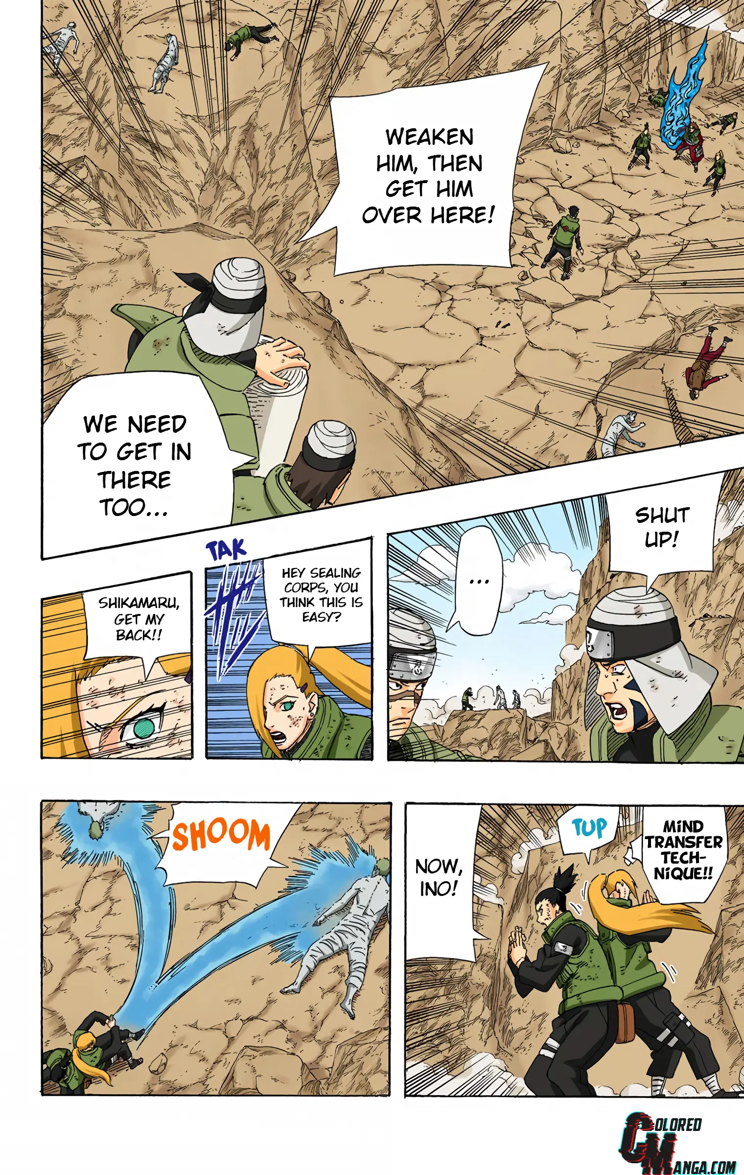 Naruto Colored Manga Online, chapter 534, page 4