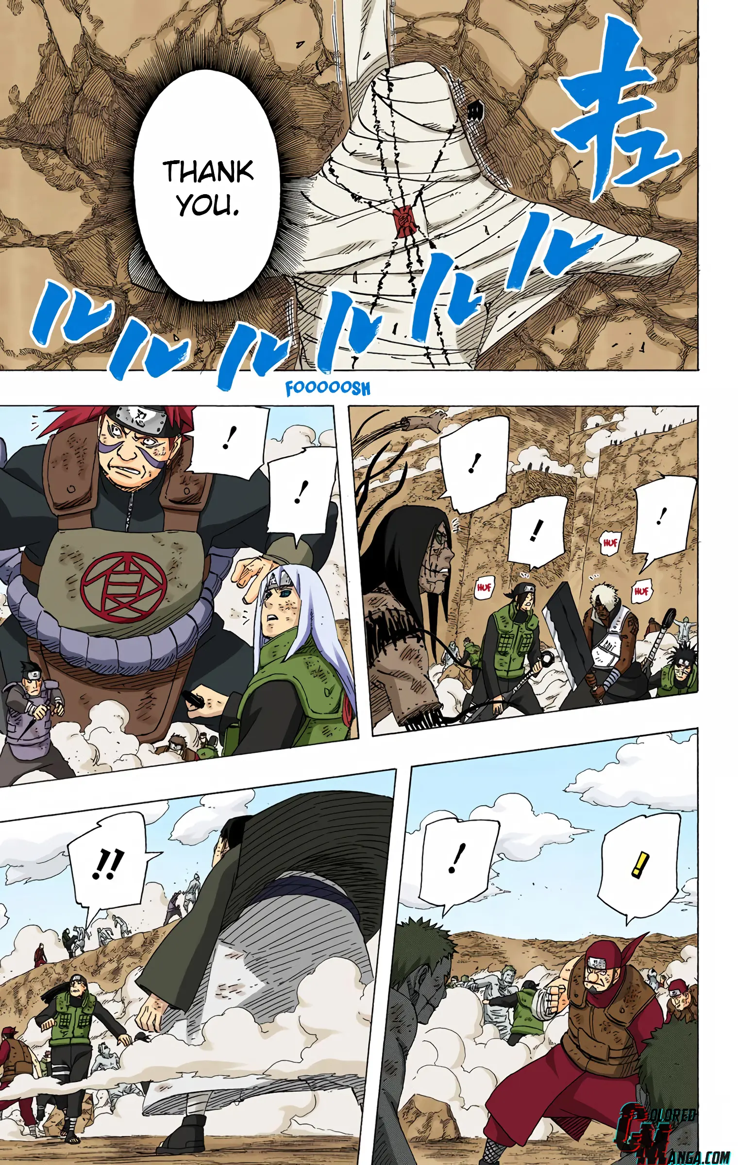Naruto Colored Manga Online, chapter 534, page 10